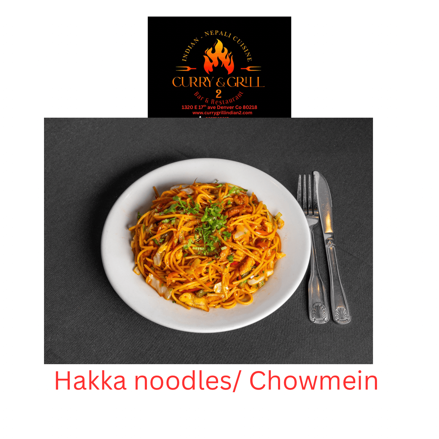Hakka Noodles/ Chowmein.