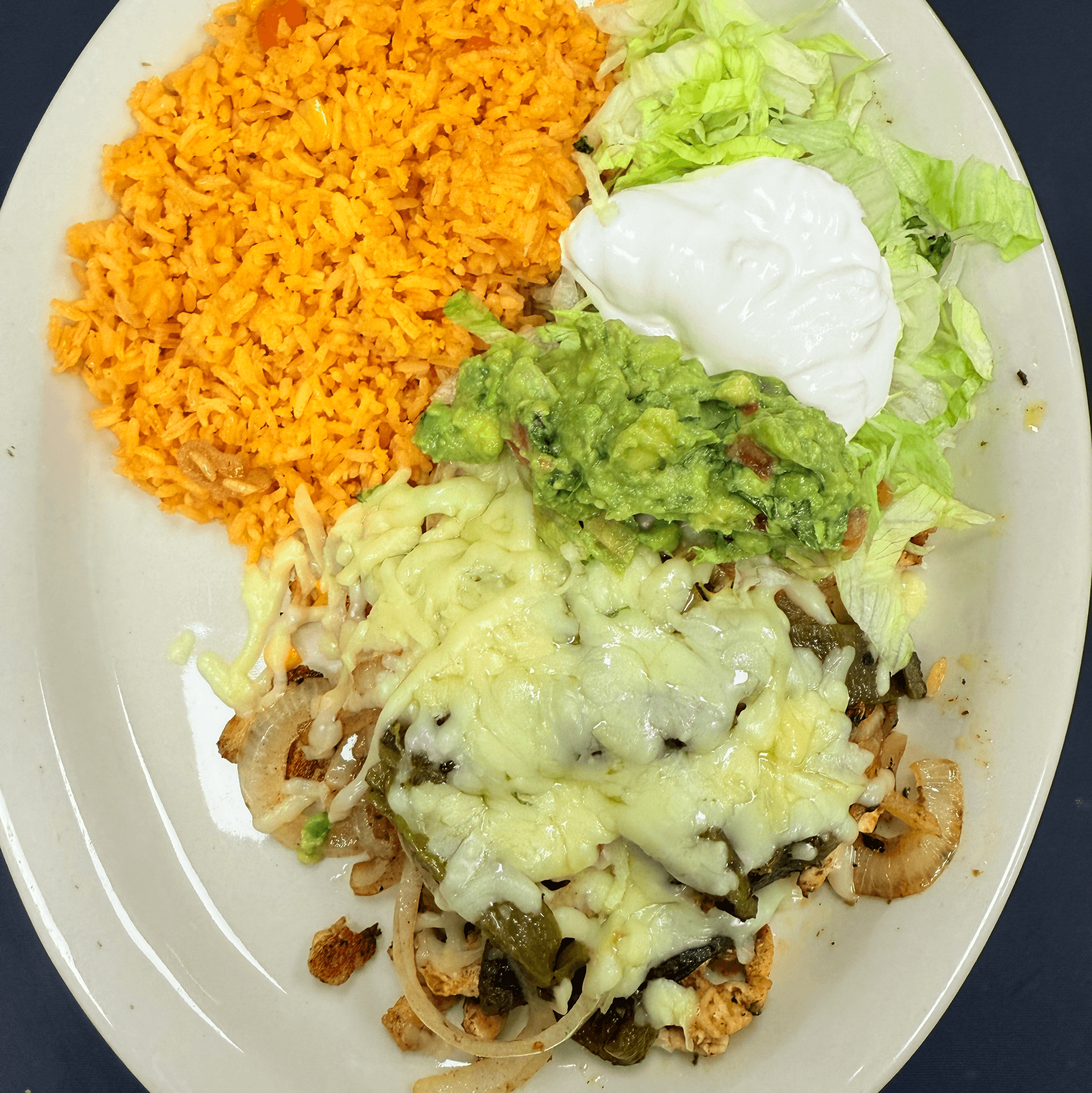 POLLO POBLANO LUNCH.