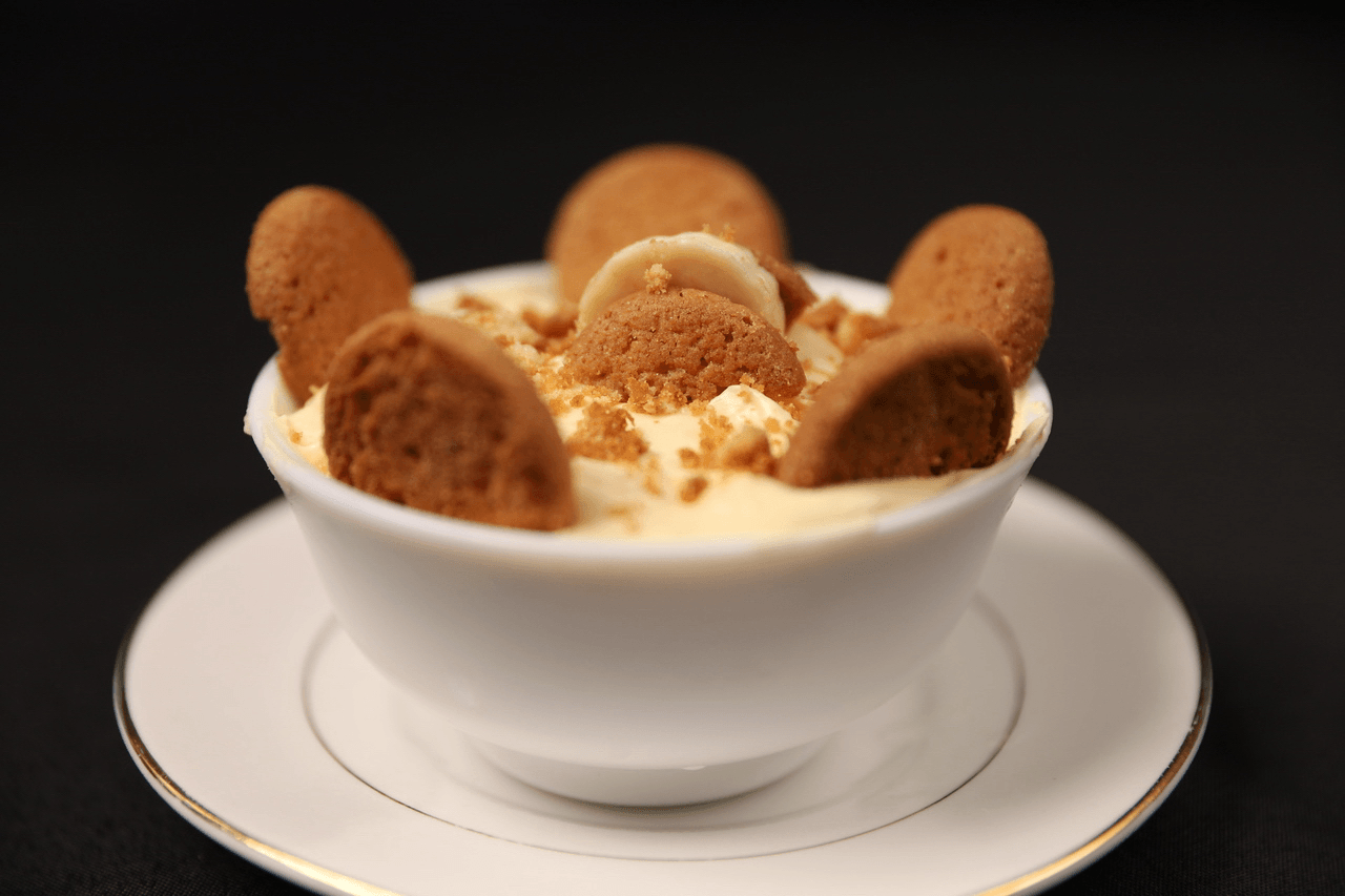 Banana Moonshine Banana Pudding.