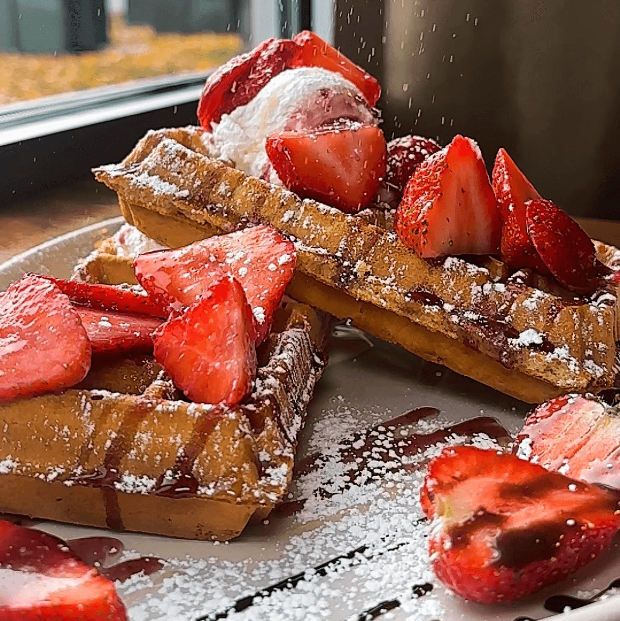 “The” Strawberry Waffle.