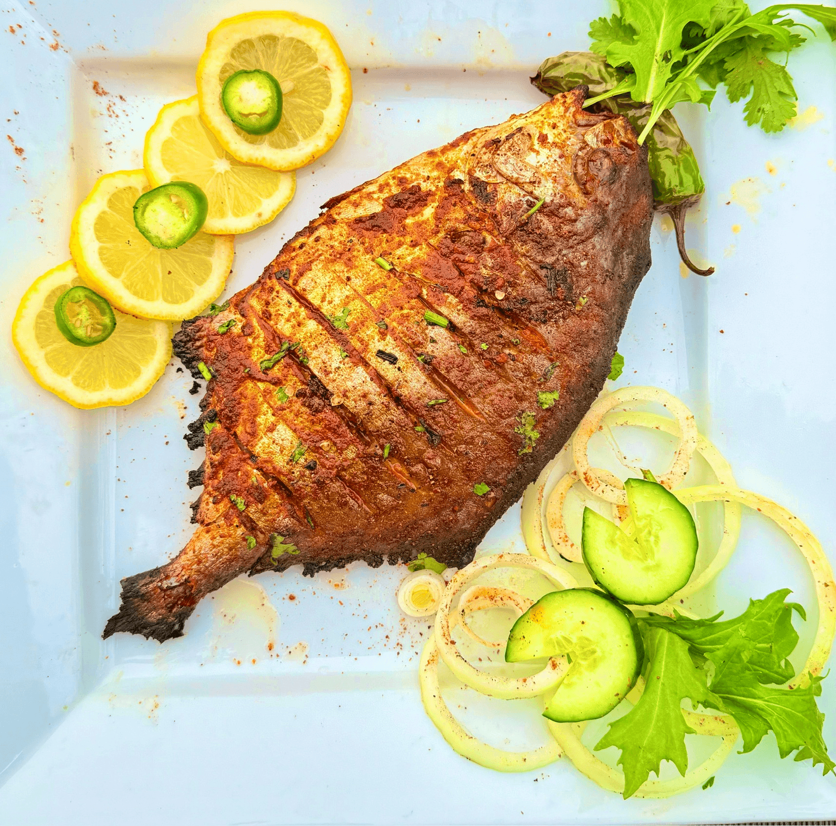 Pomfret Fish.
