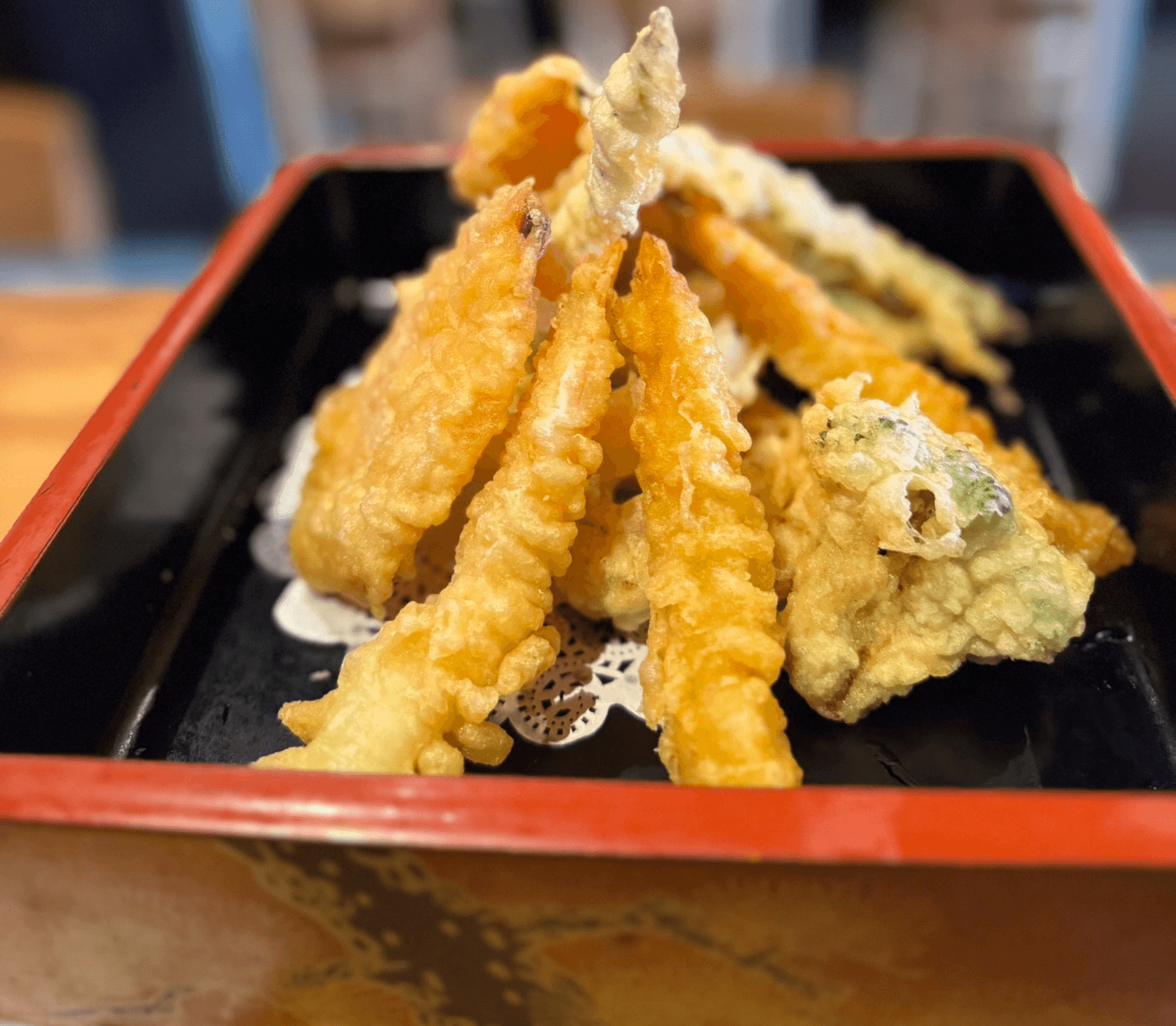 Shrimp Tempura.