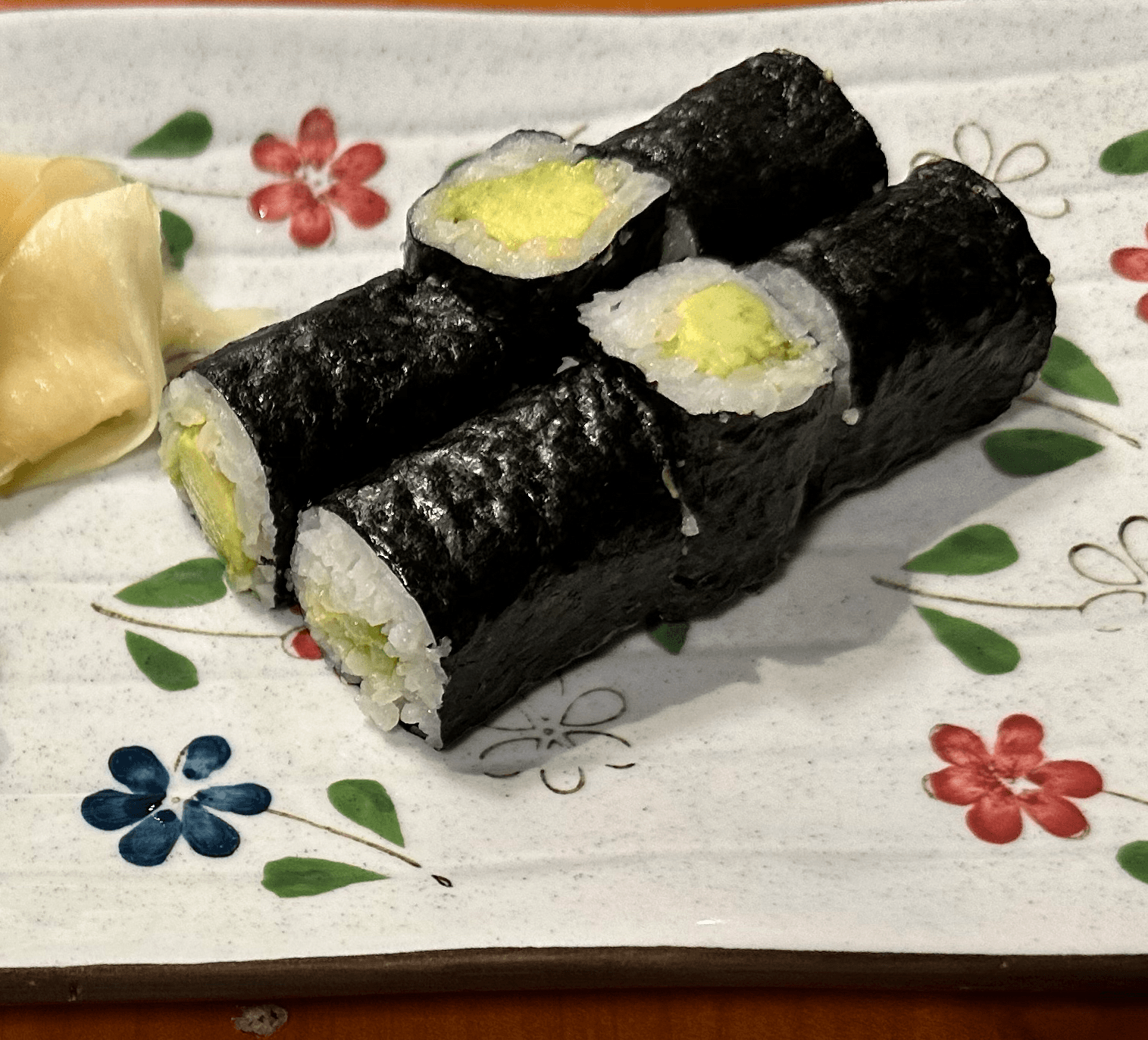 Avocado Maki Roll.