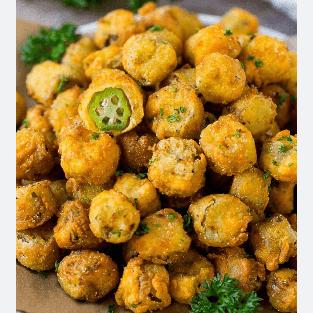 Fried Okra.