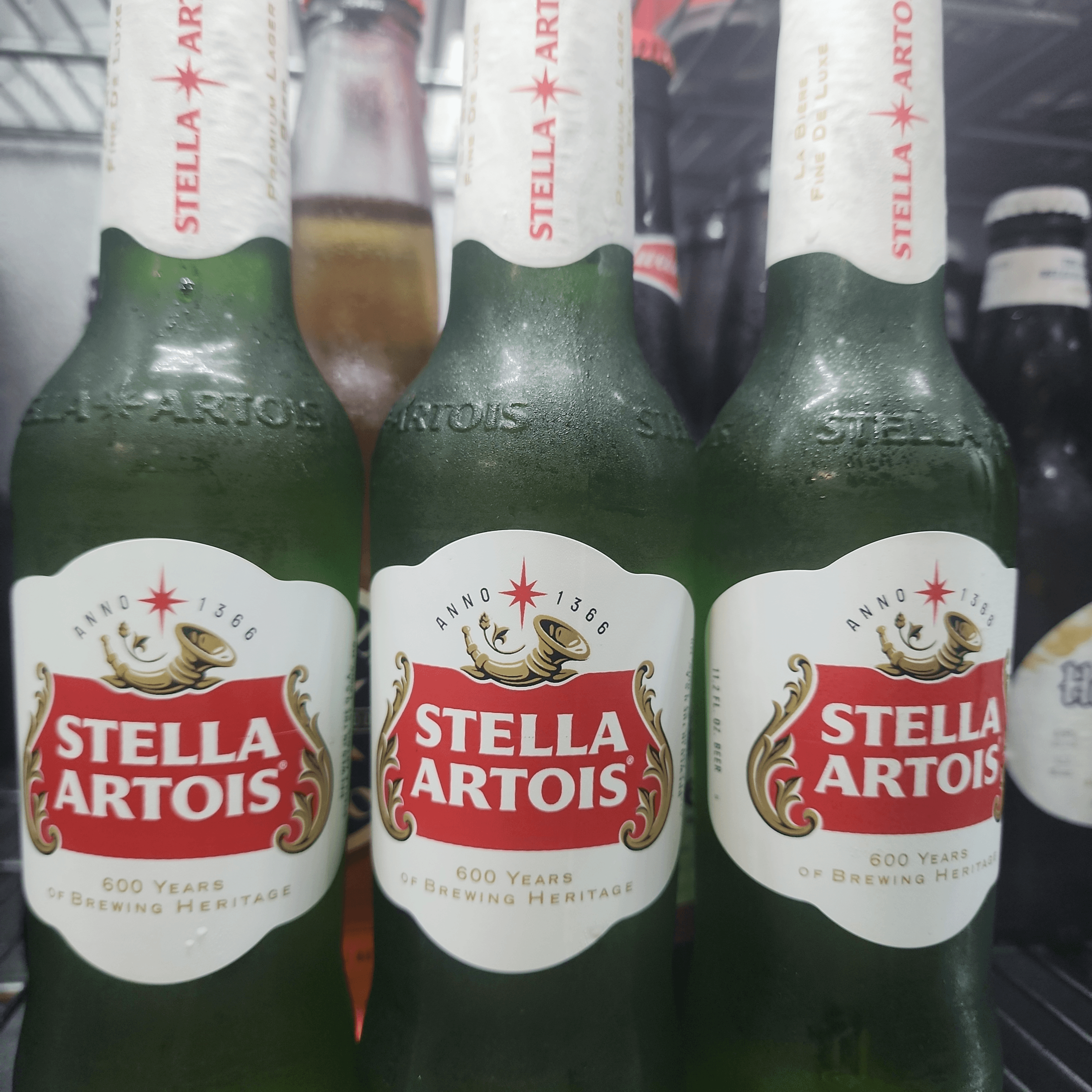 Stella Artois.