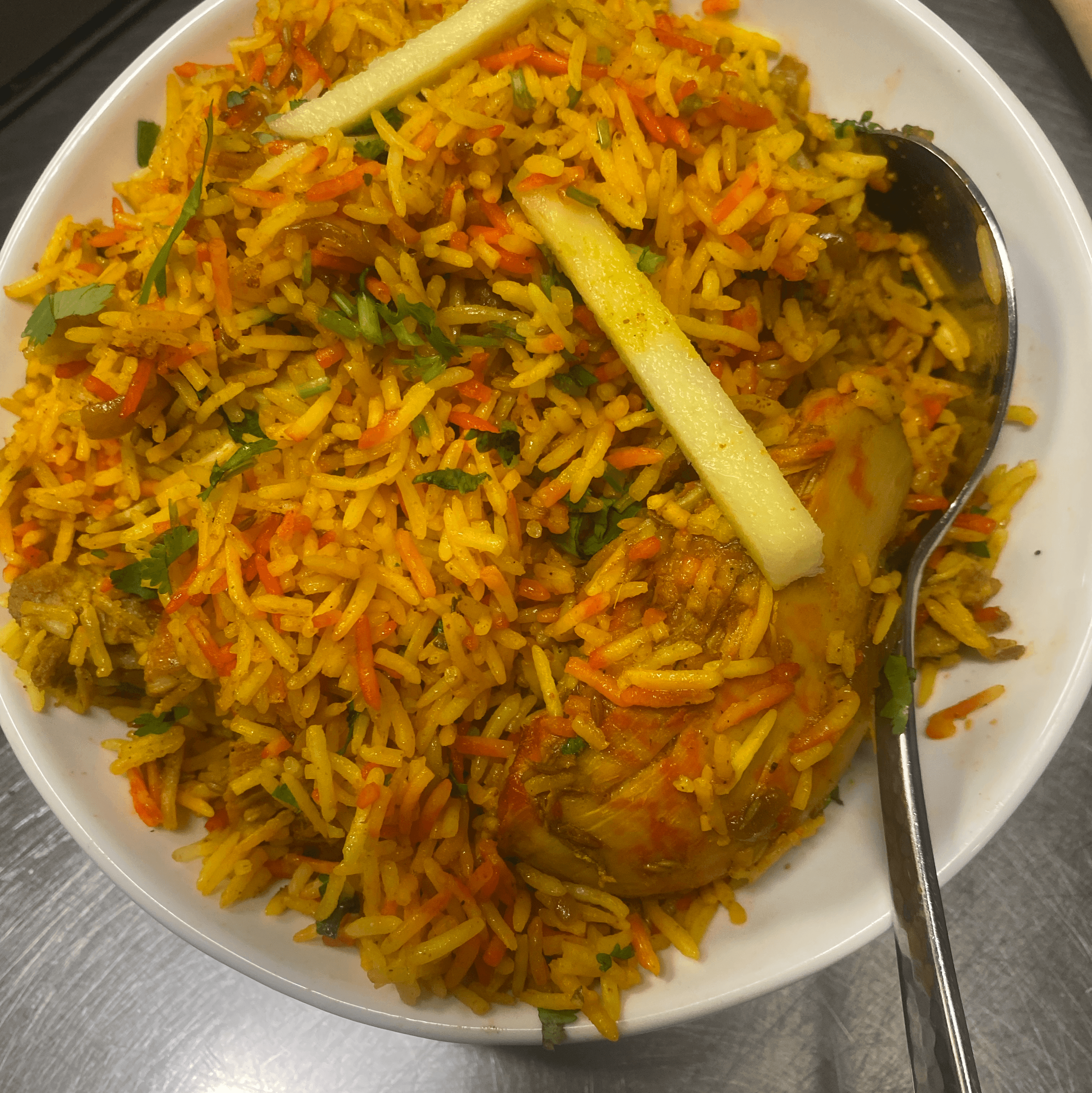 Chicken Biryani.