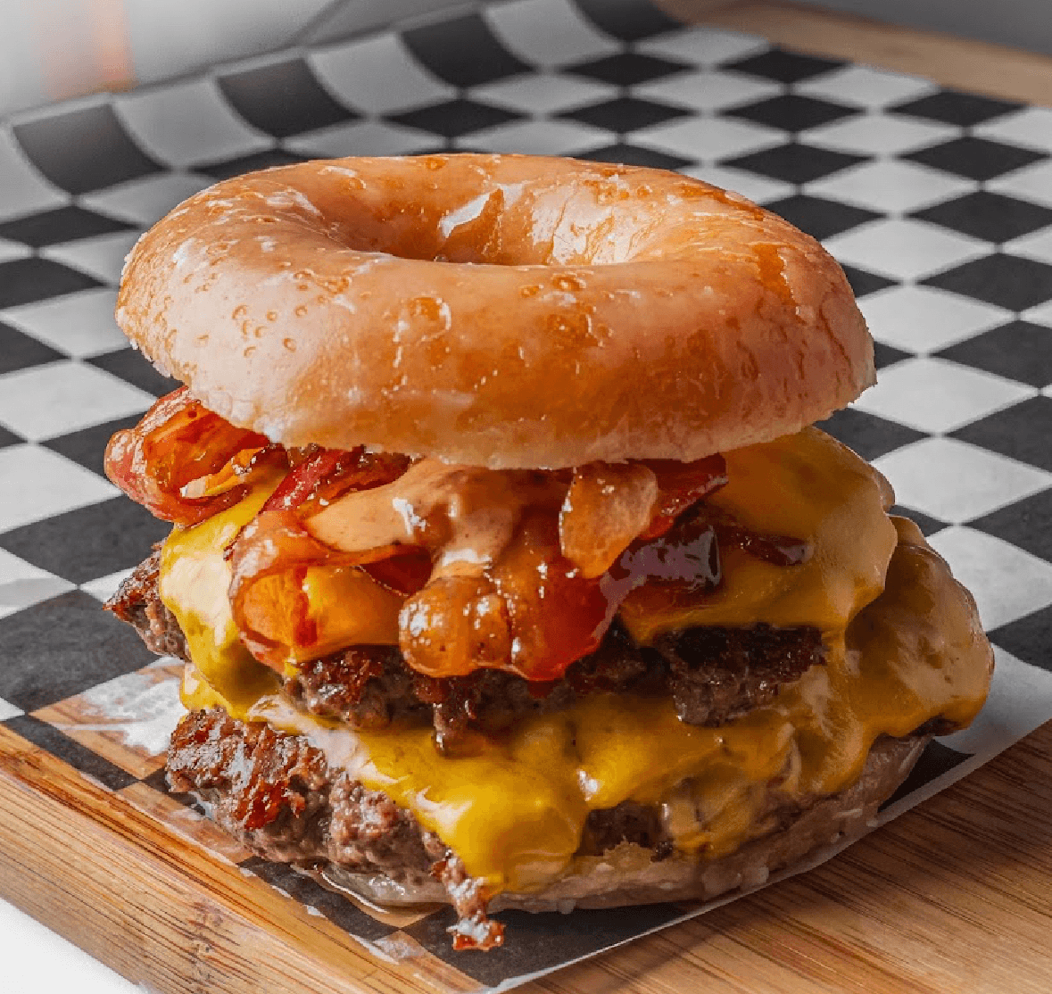 Donut Daddy Burger.