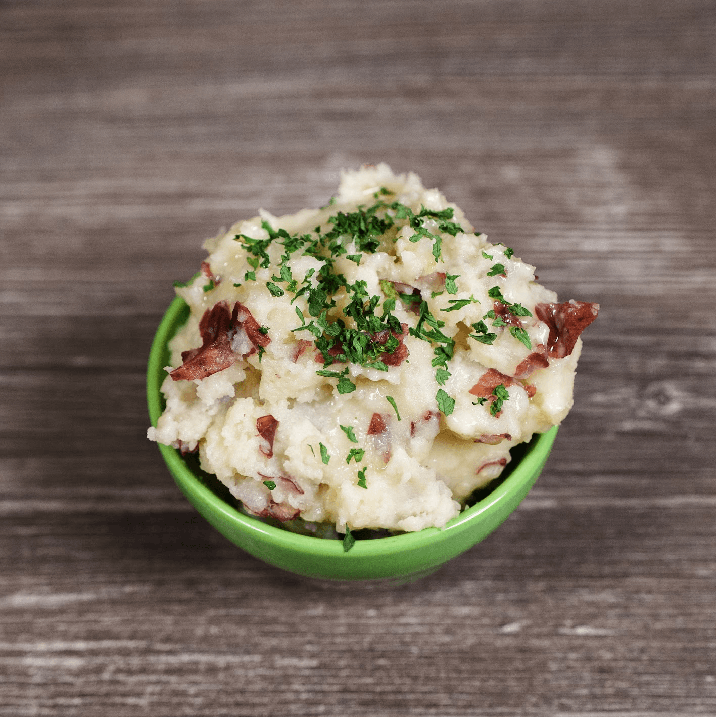 Red Skin Mashed Potatoes.