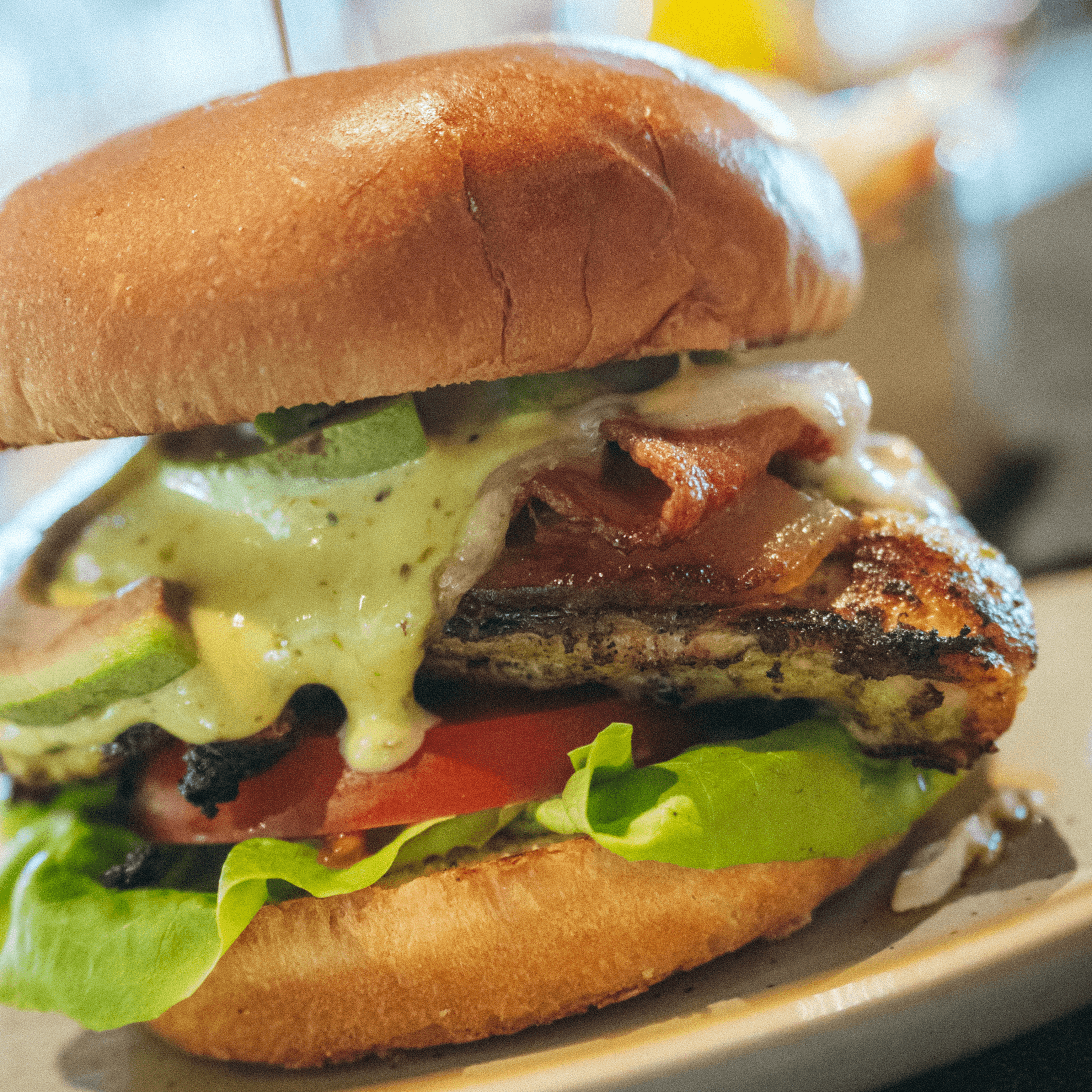 Chimichurri Chicken Sandwich.
