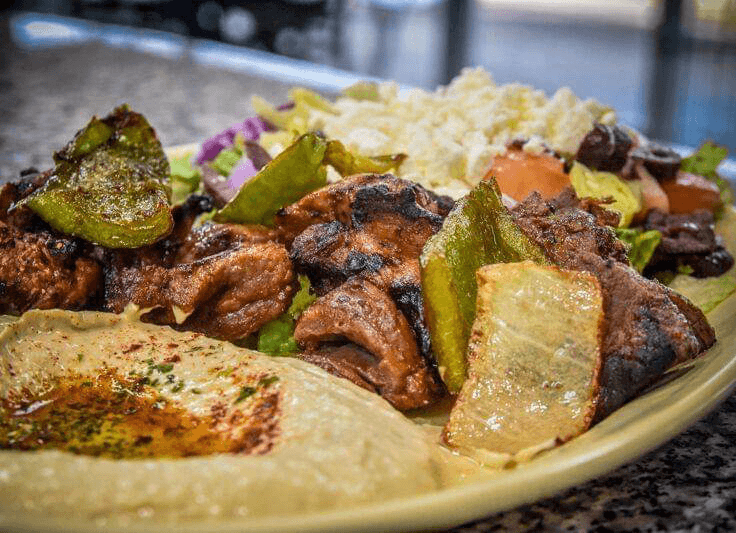 Mix Kabab Platter (Chicken & Beef).