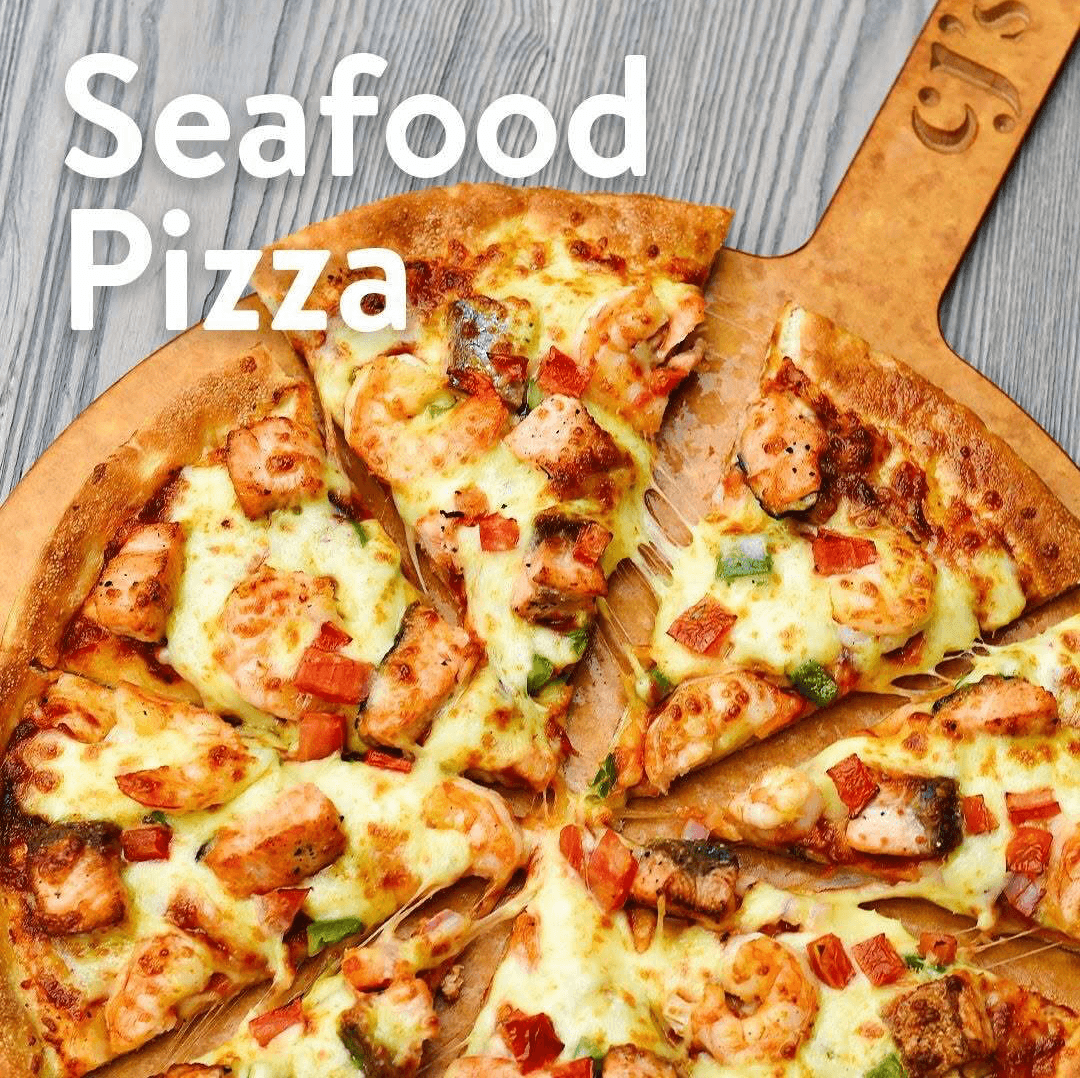 Seafood Pizza (Large 14").
