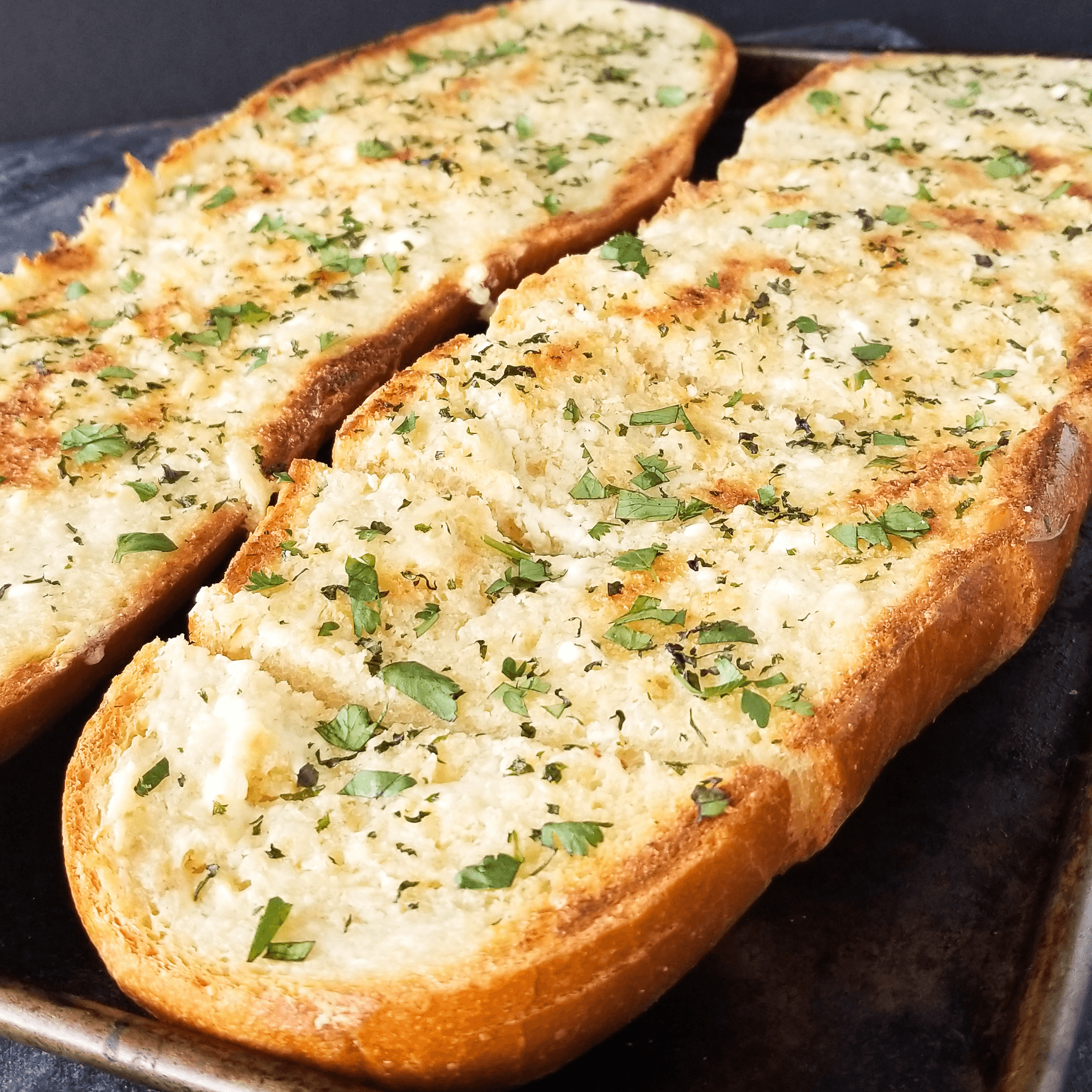 Famous Garlic Bread.