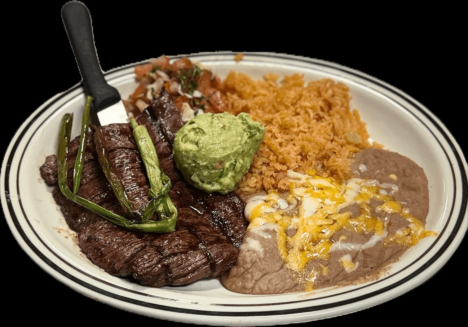 Lunch Carne Asada.