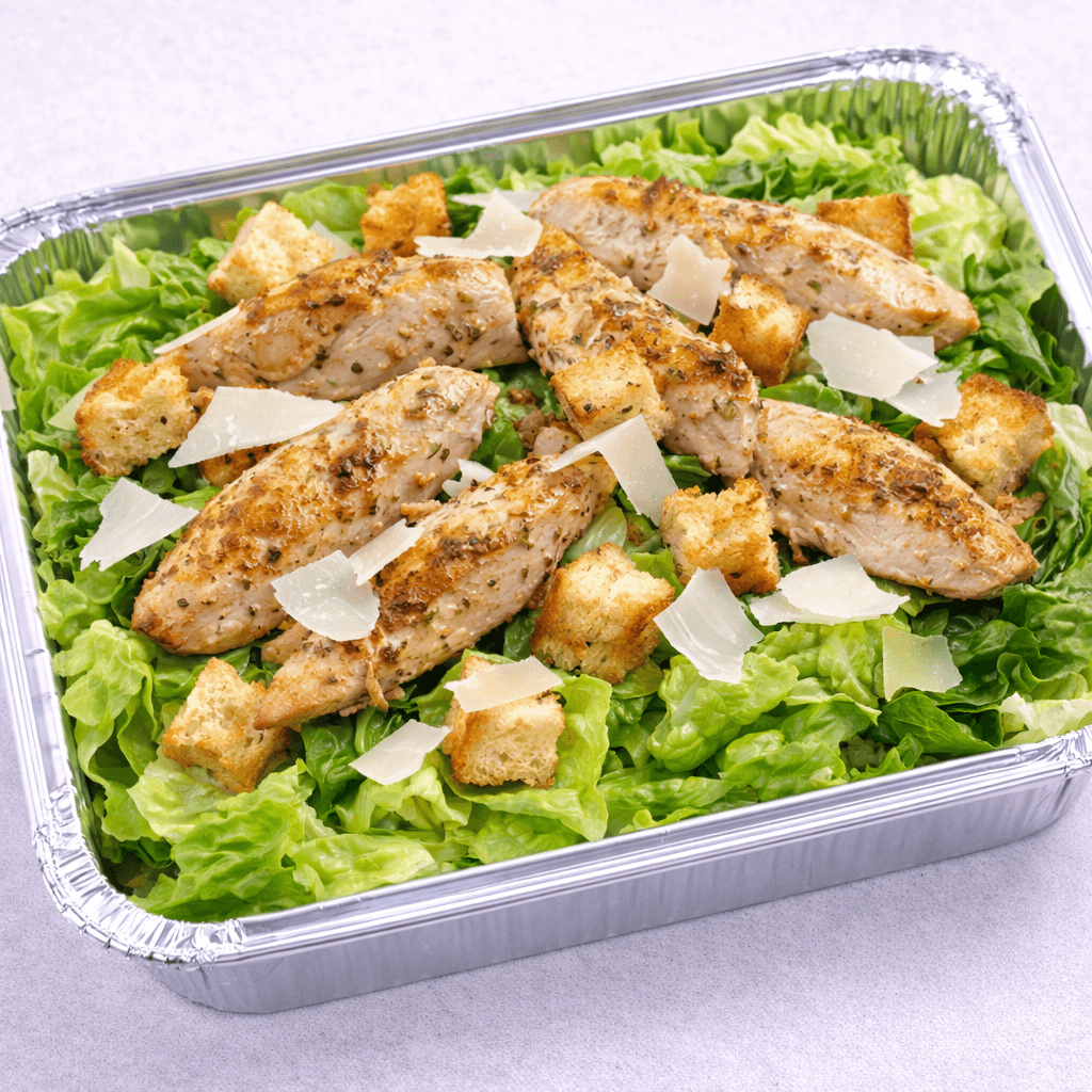 Grilled Chicken Caesar Salad.