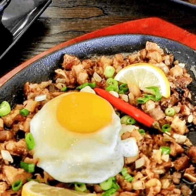 Sizzling Sisig.