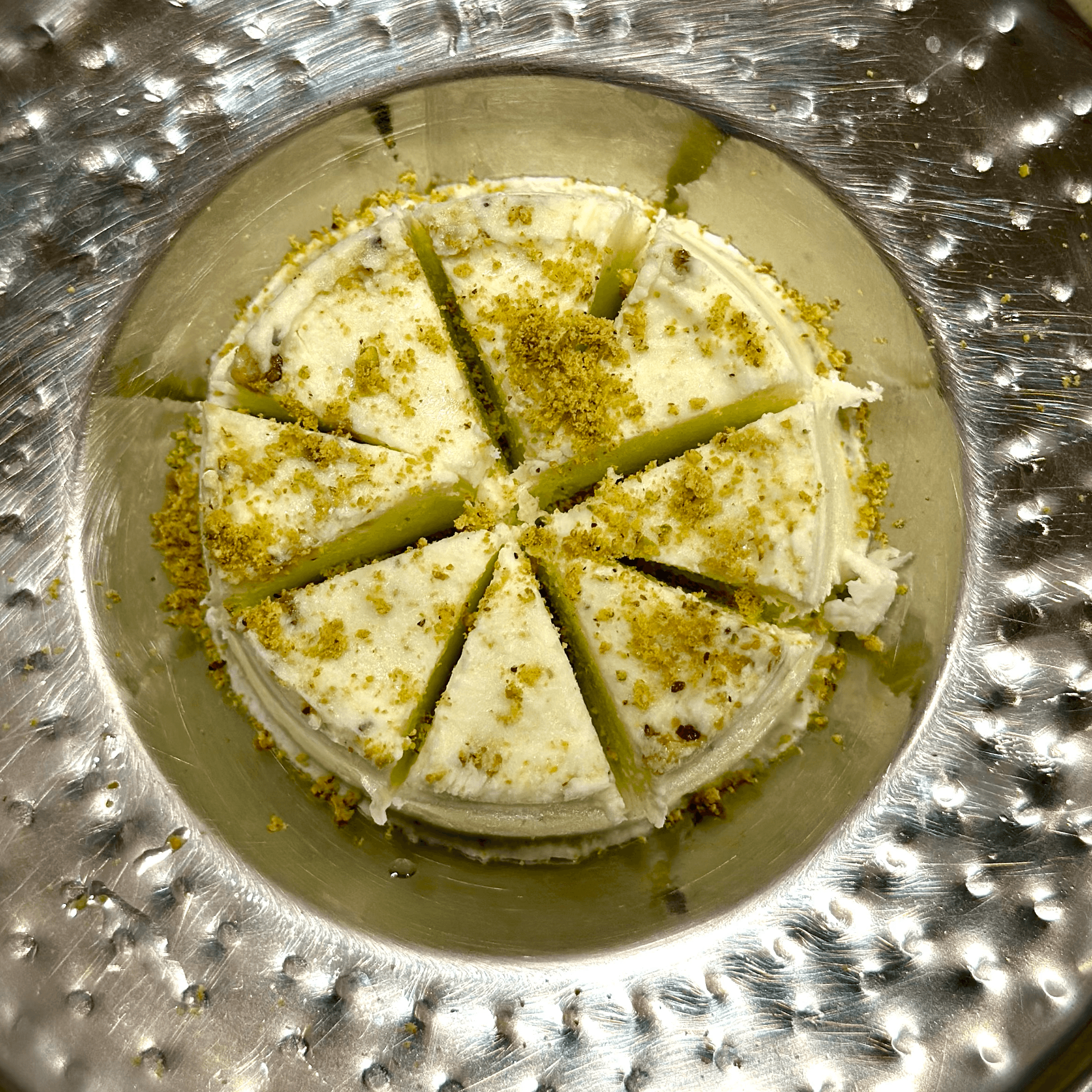 Pistachio Kulfi.