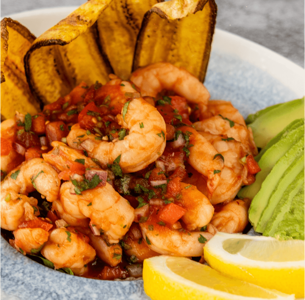 Shrimp Ceviche.
