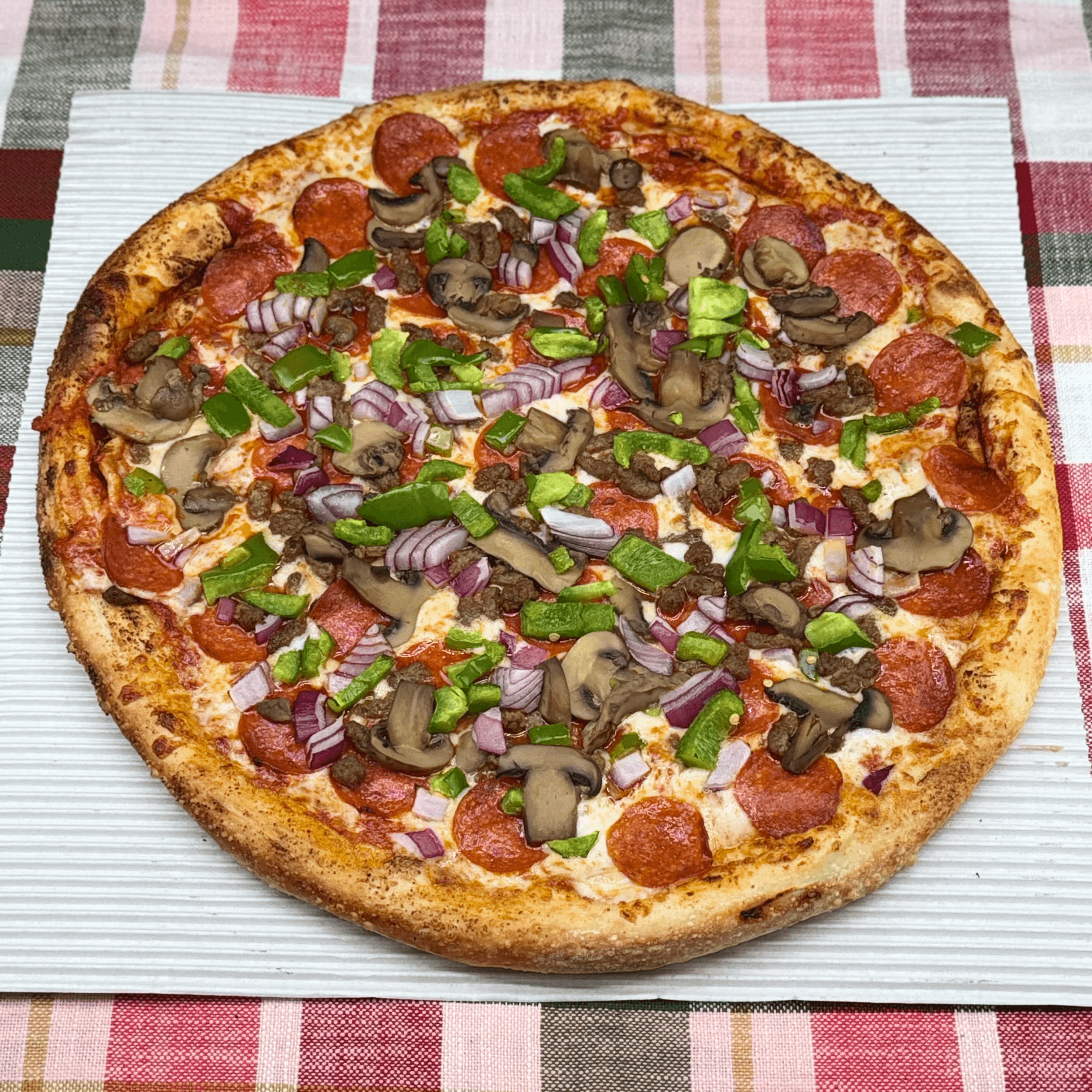 The Works Pizza 18" X-Large.