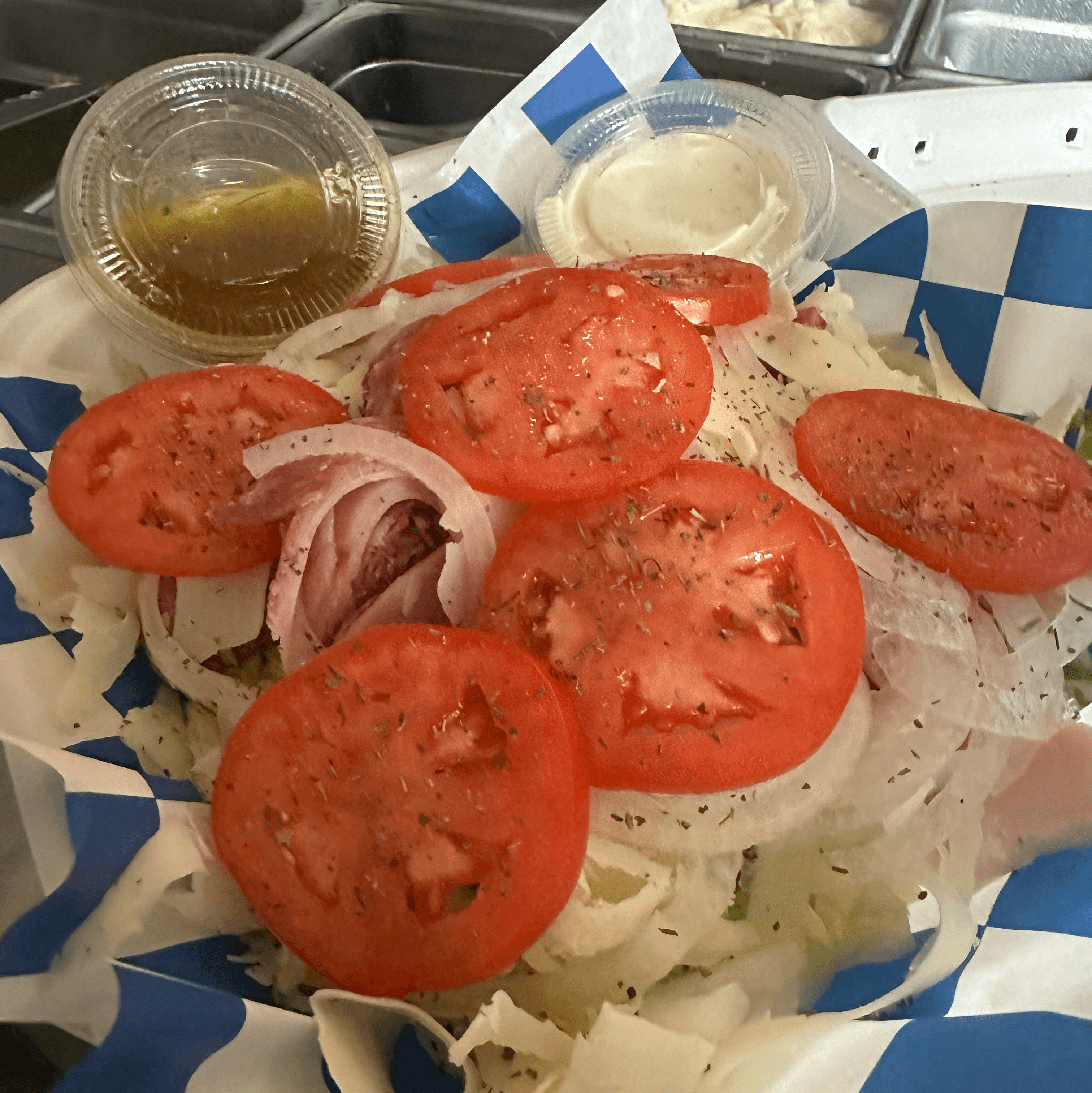 Chopped Hoagie Salad.