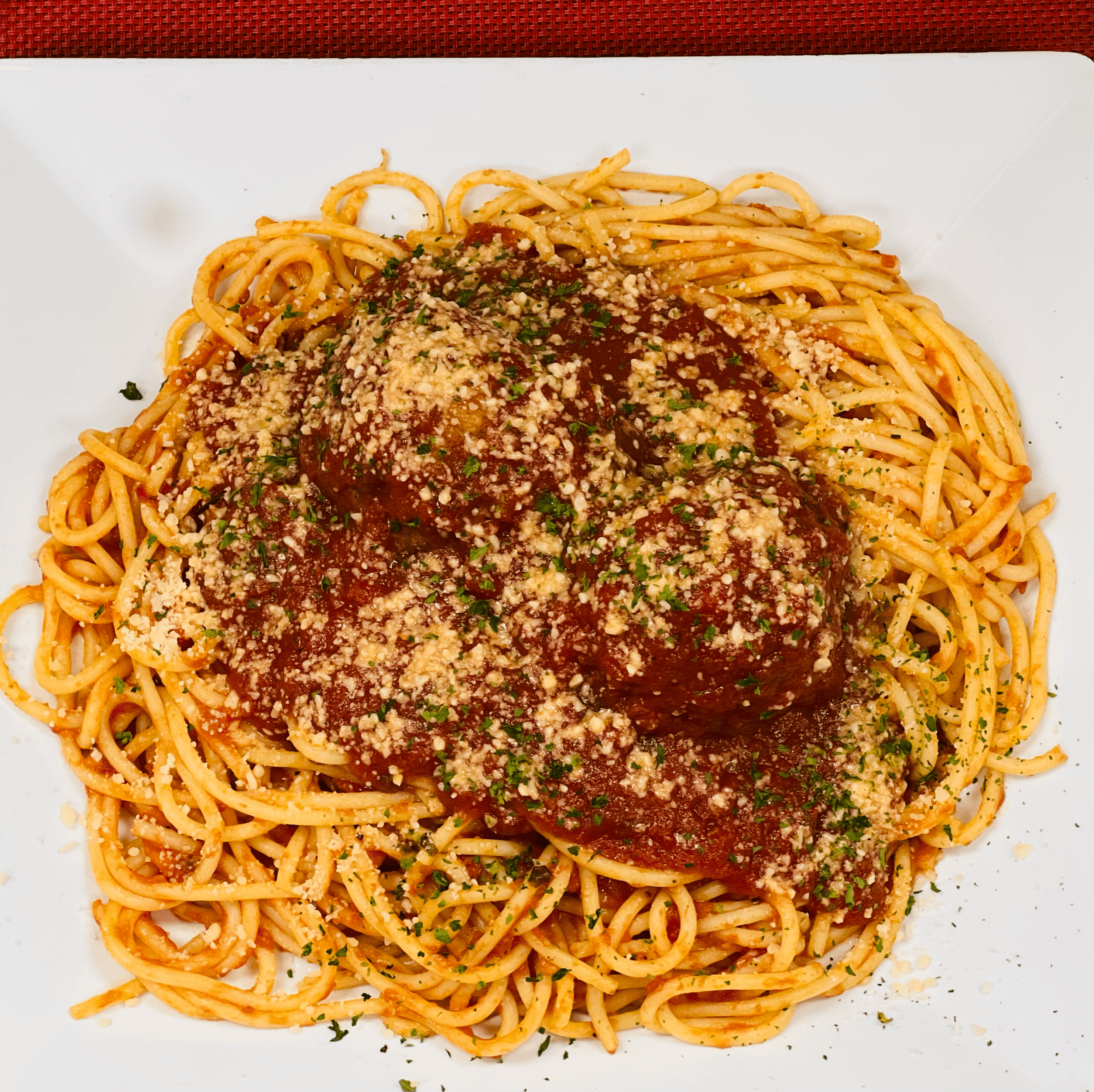 Spaghetti & Meatballs.