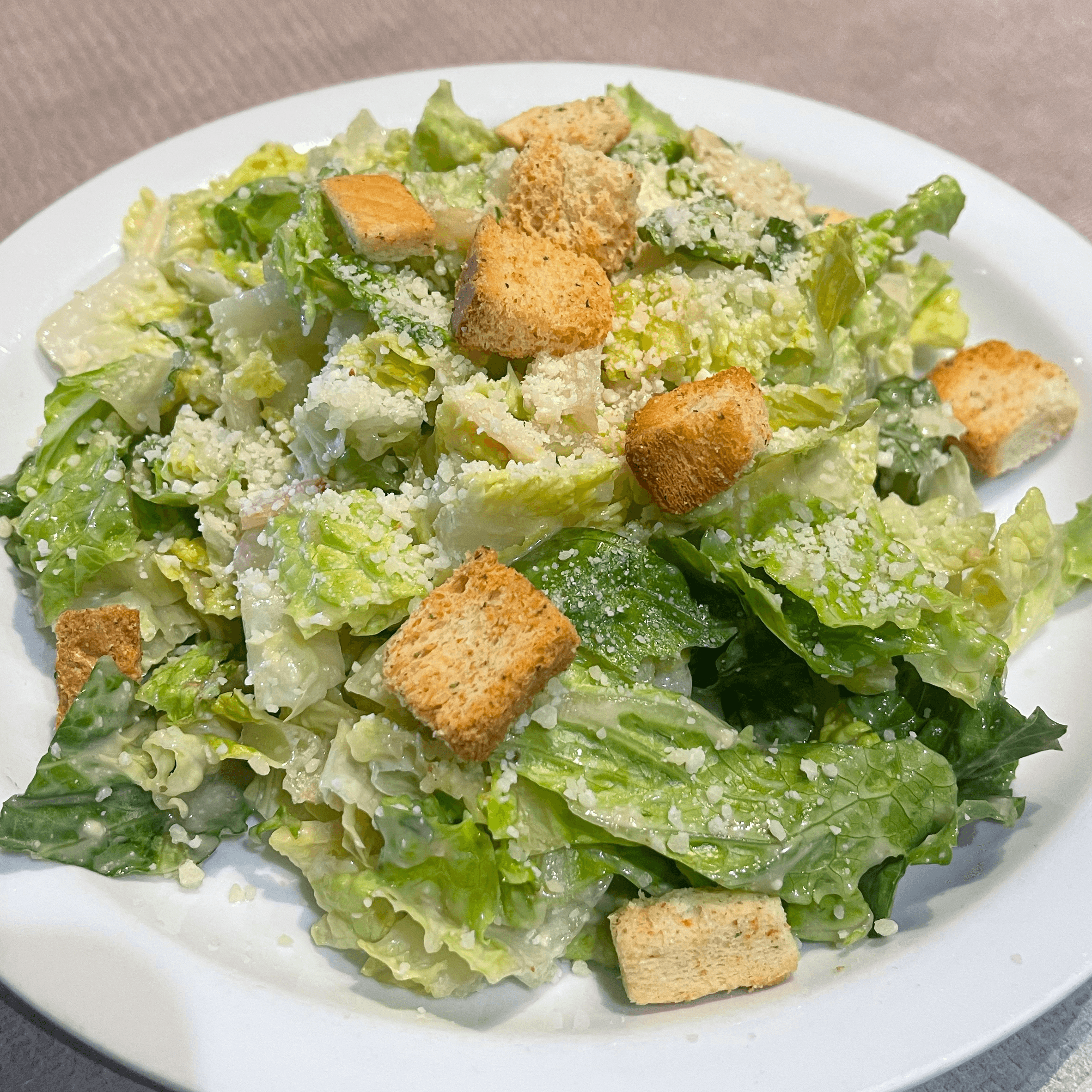 Classic Caesar Salad.
