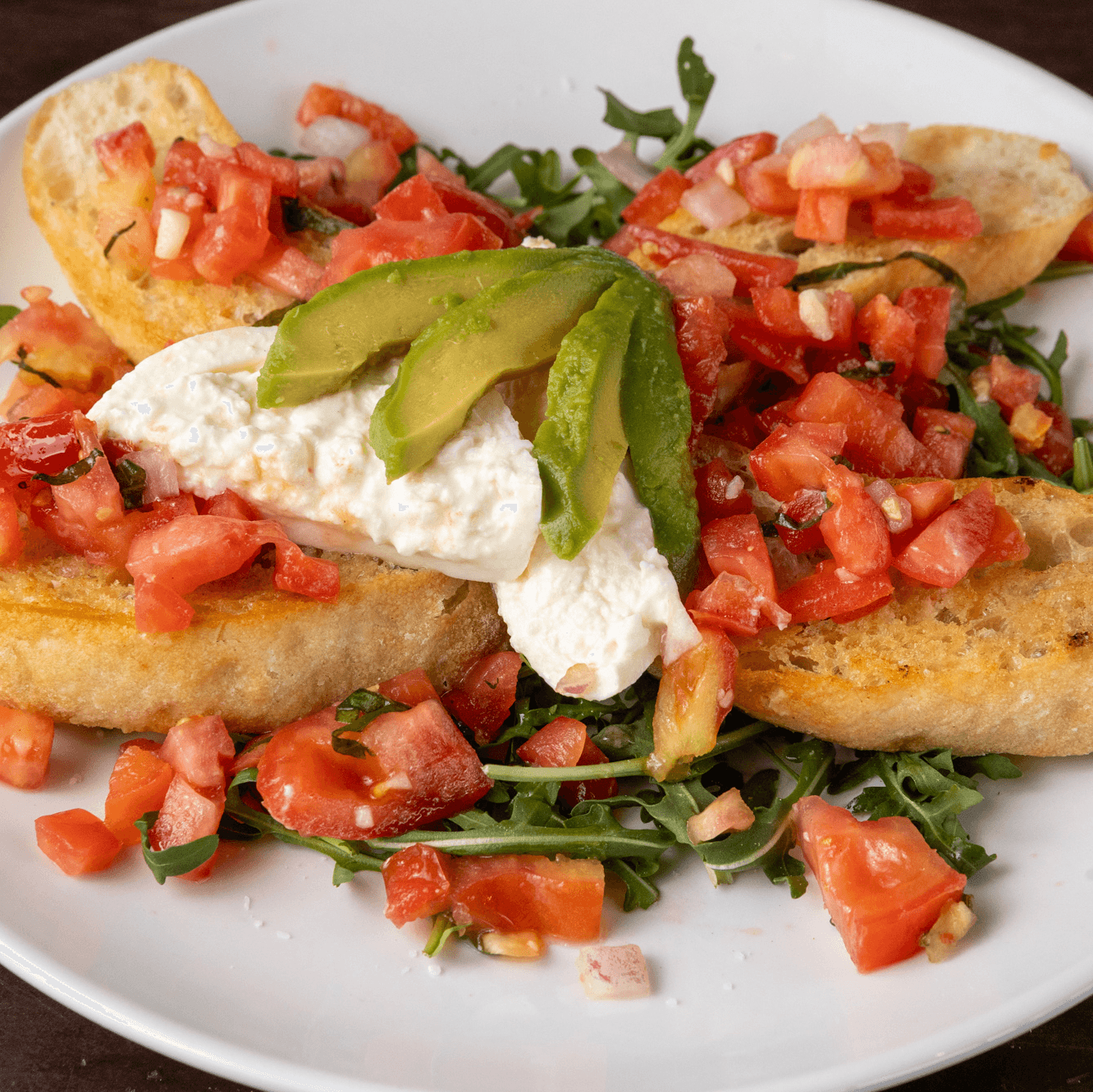 Burrata + Avocado Toast.