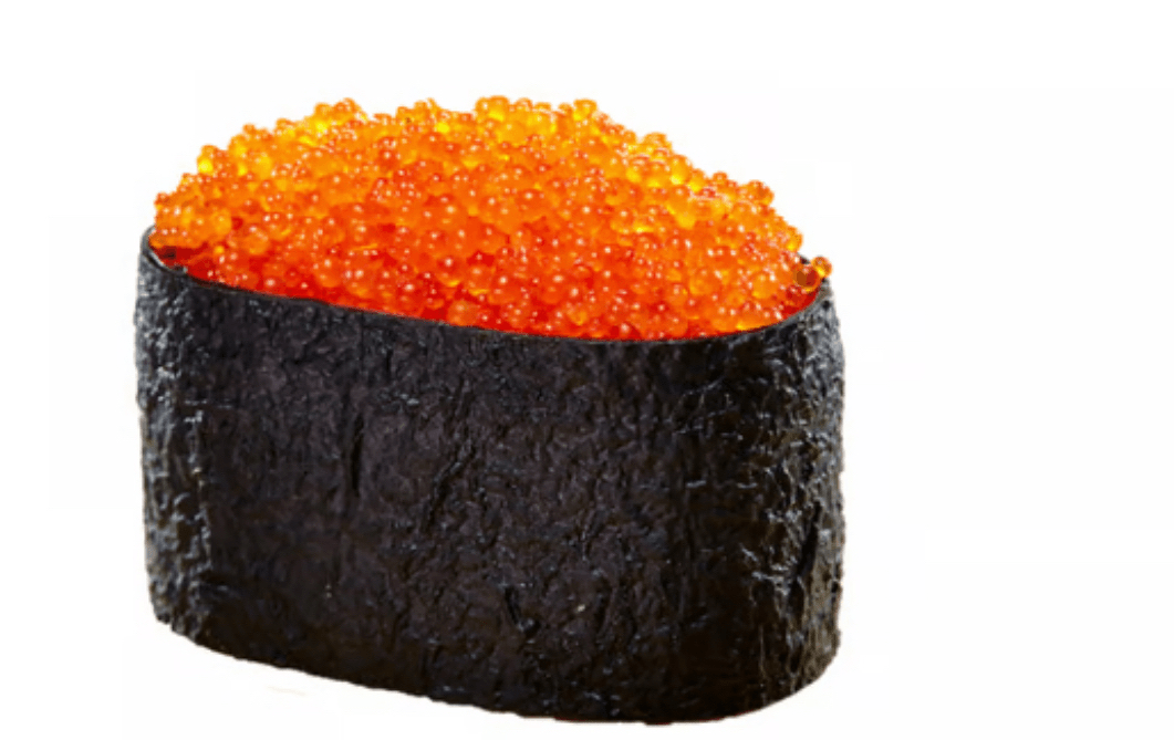 Flying Fish Egg Nigiri (Tobiko).
