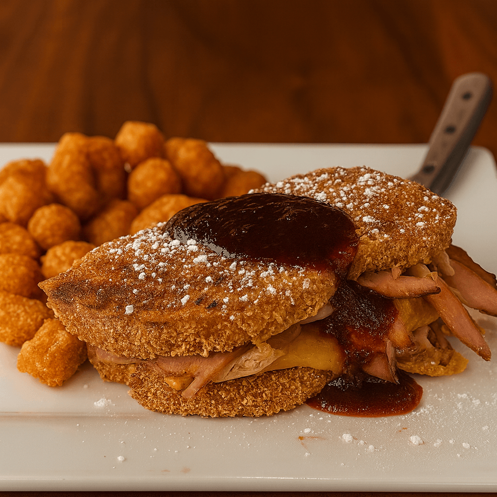 The Monty Vous Style Sandwich.