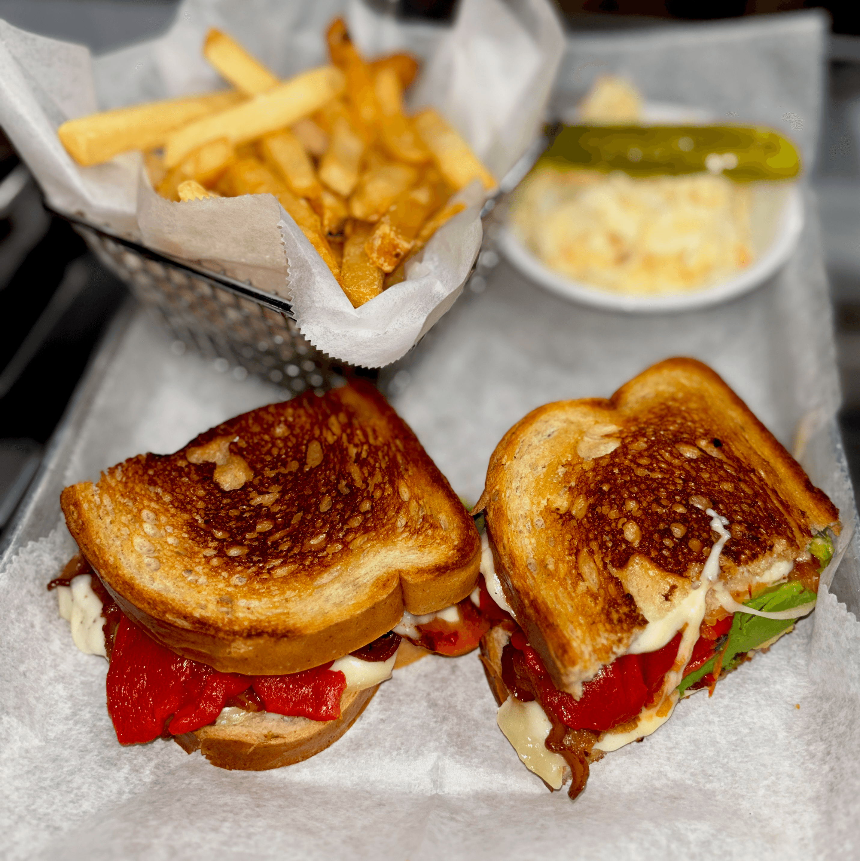 Ultimate Adult Grilled Cheese.