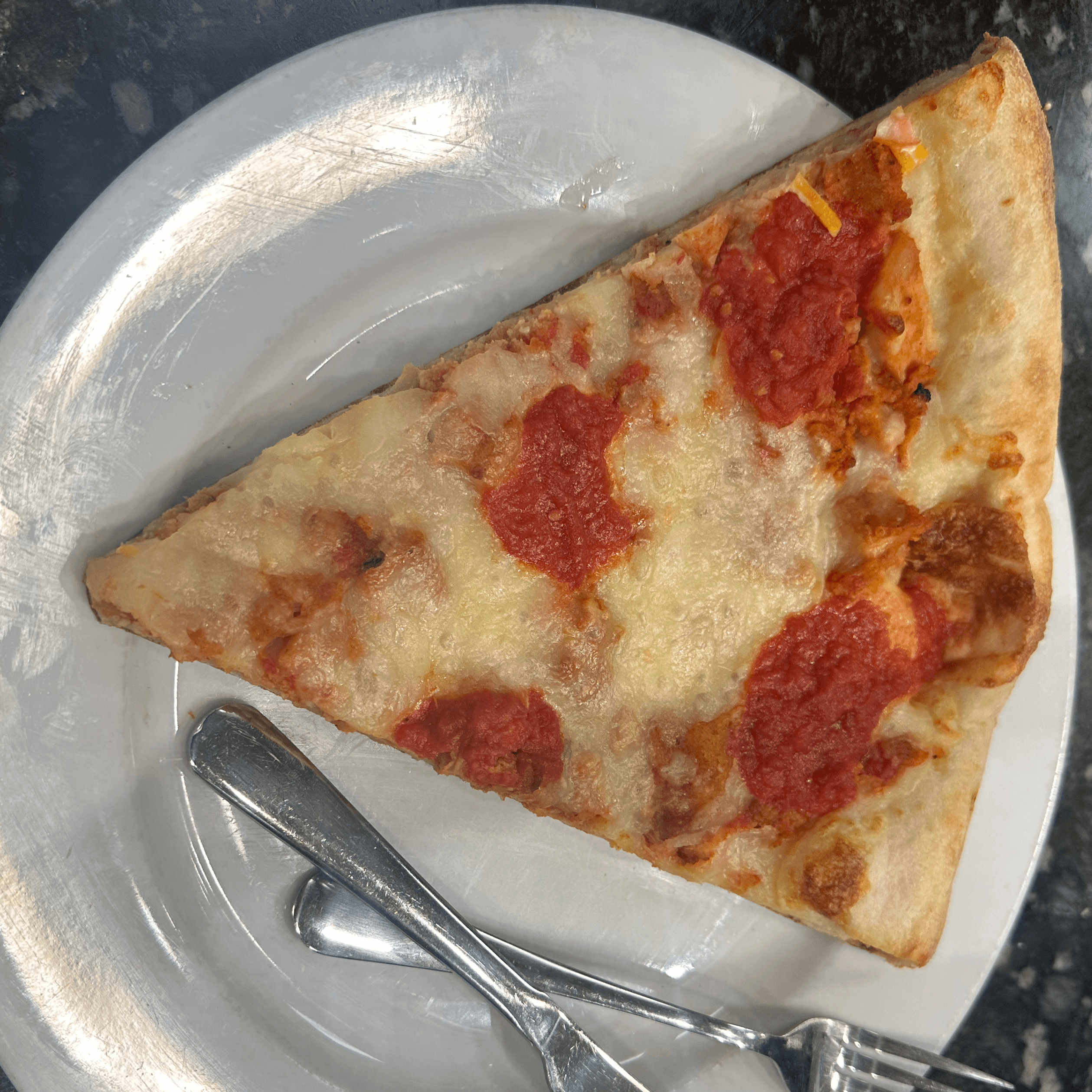 Chicken Parmigiana Pizza.