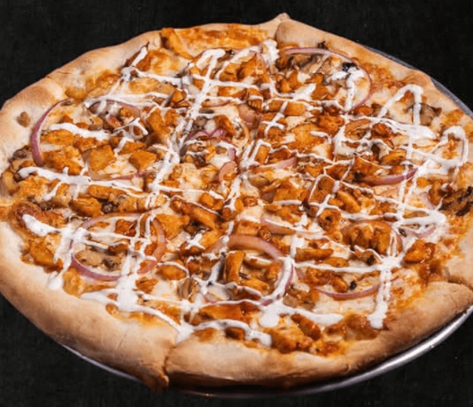 Lg Buffalo Chicken Pizza.