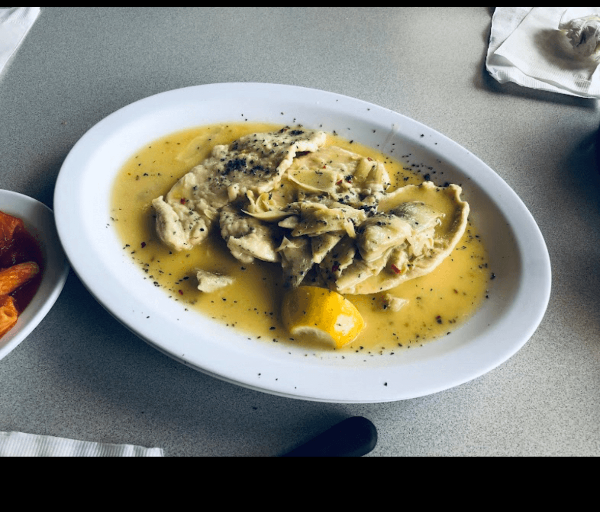 Chicken piccata.