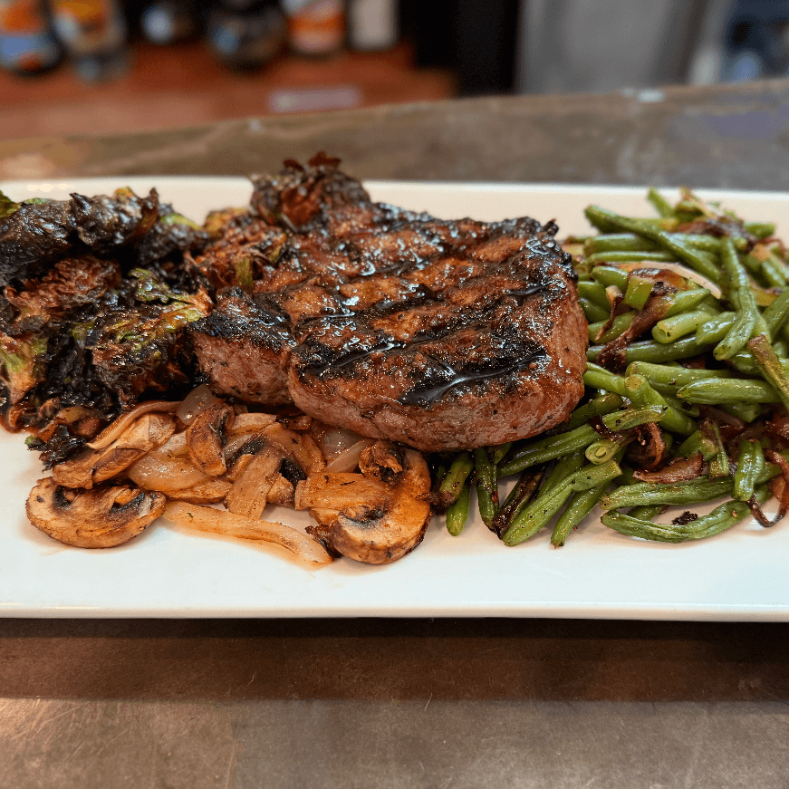 Marinated Grilled Pork Chop.