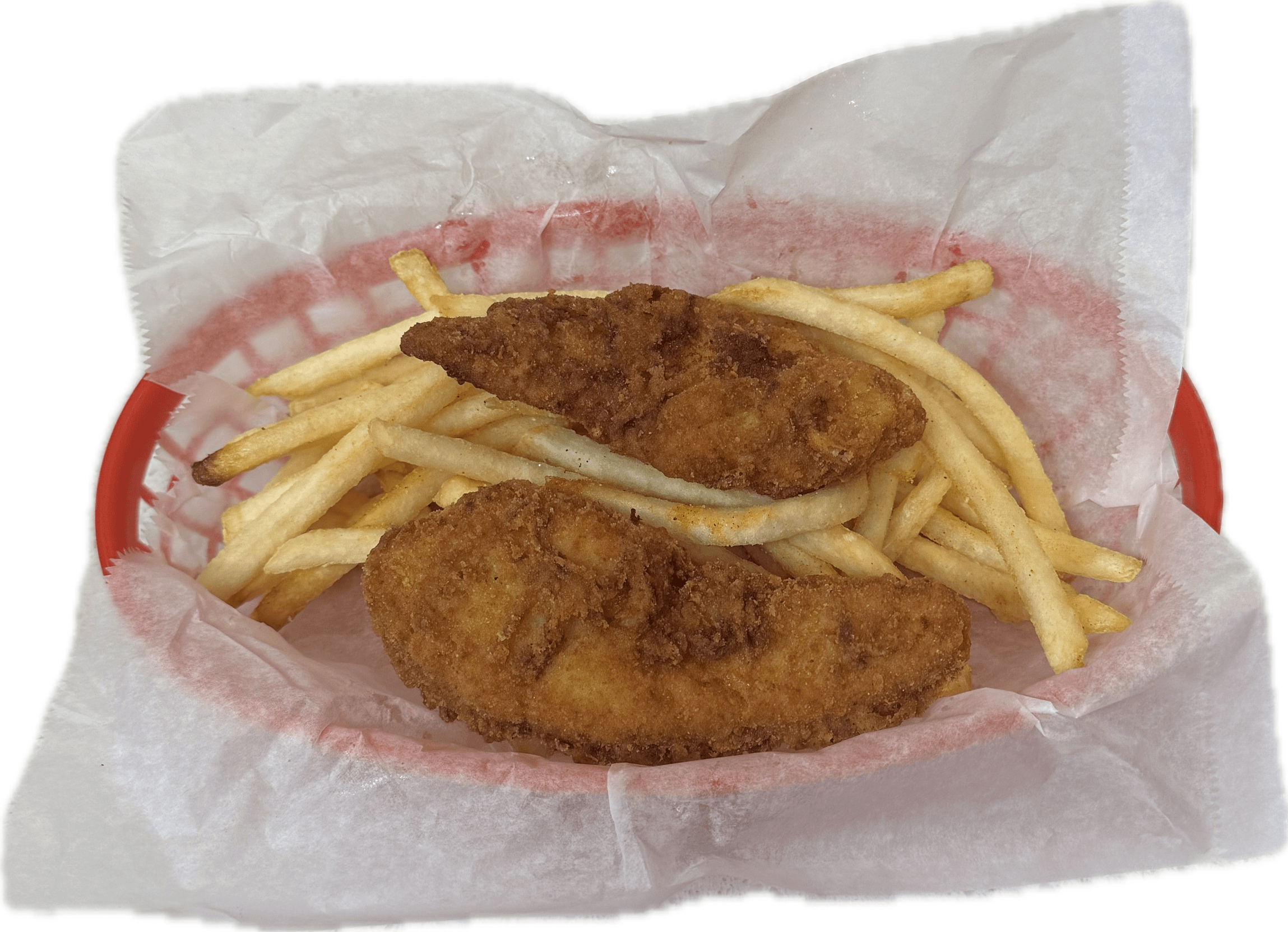 Chicken Tenders & Fries.