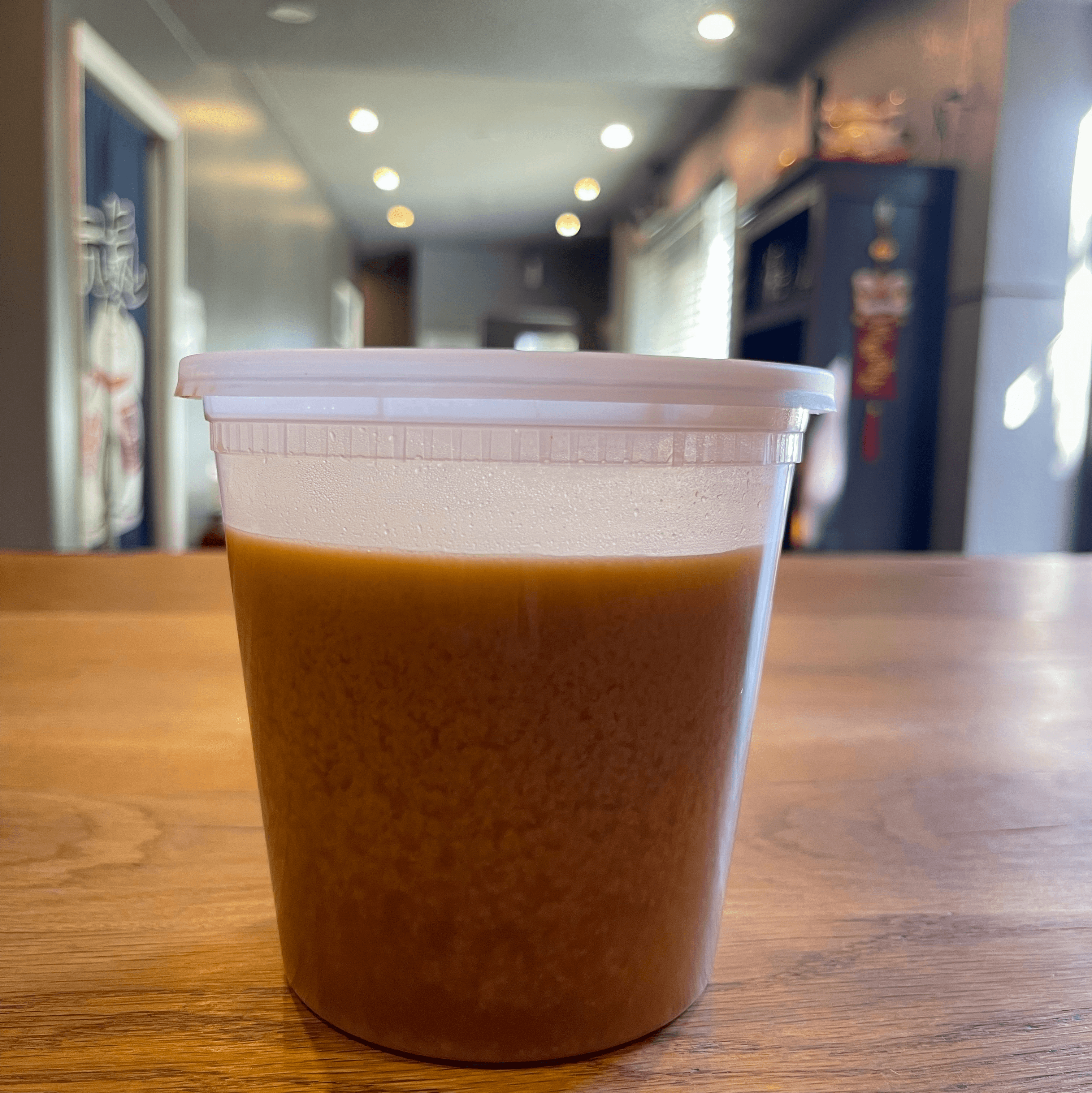 (Broth)Spicy Creamy Vegetarian.