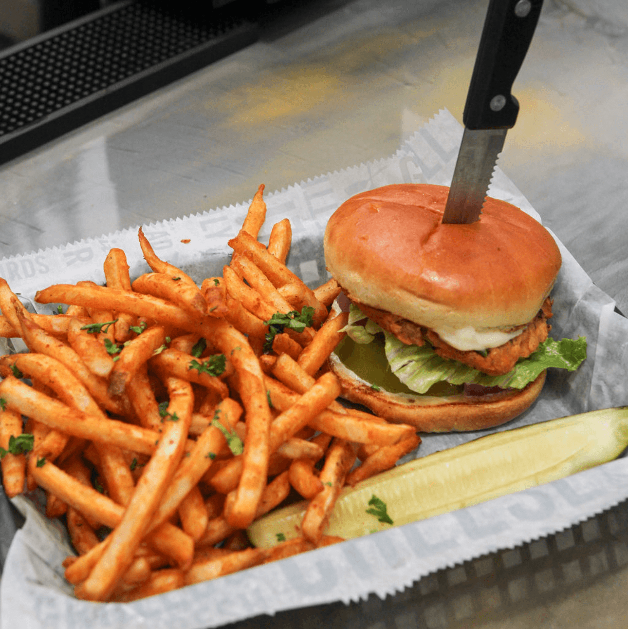 Salmon Burger It IZ.