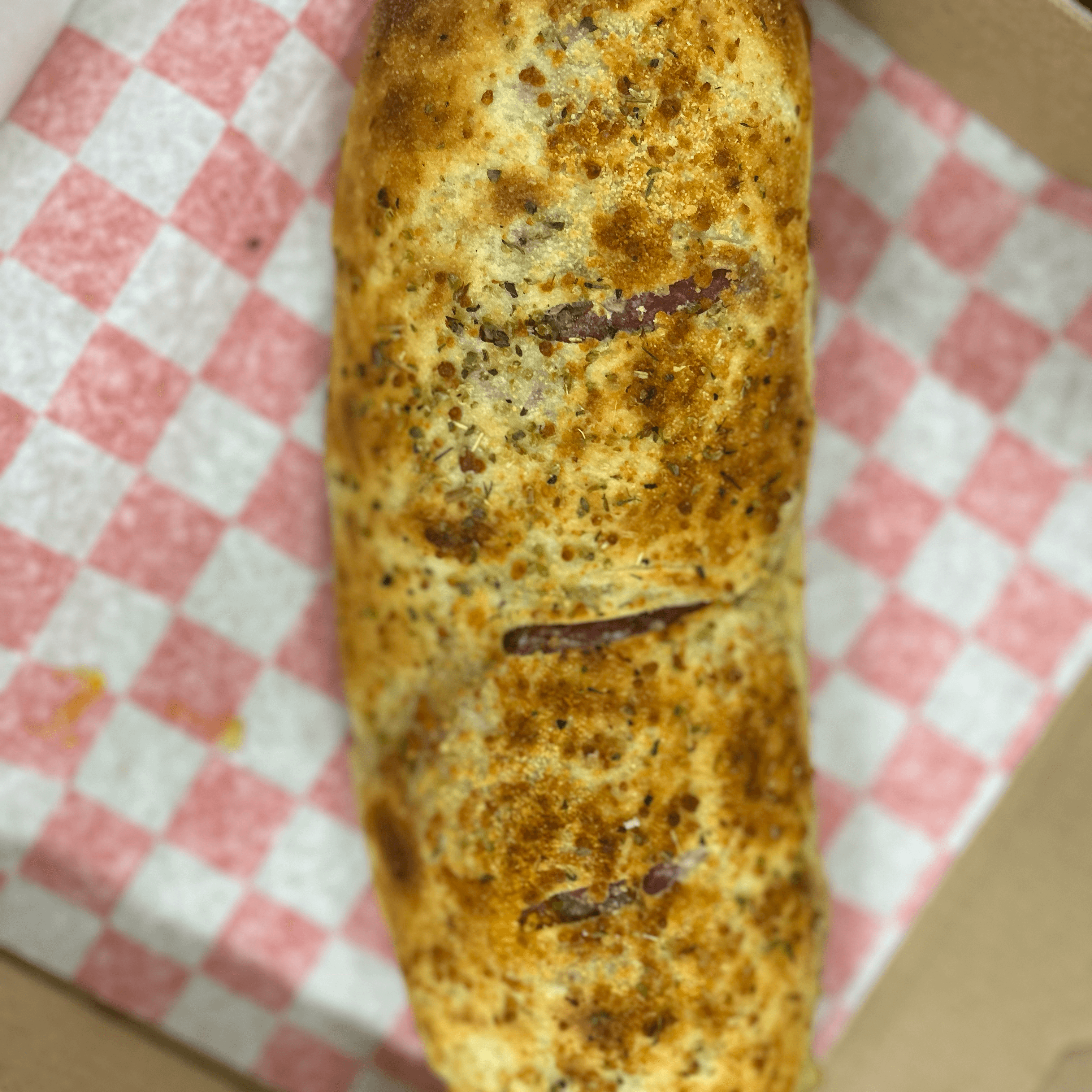 Italian Stromboli loaded.