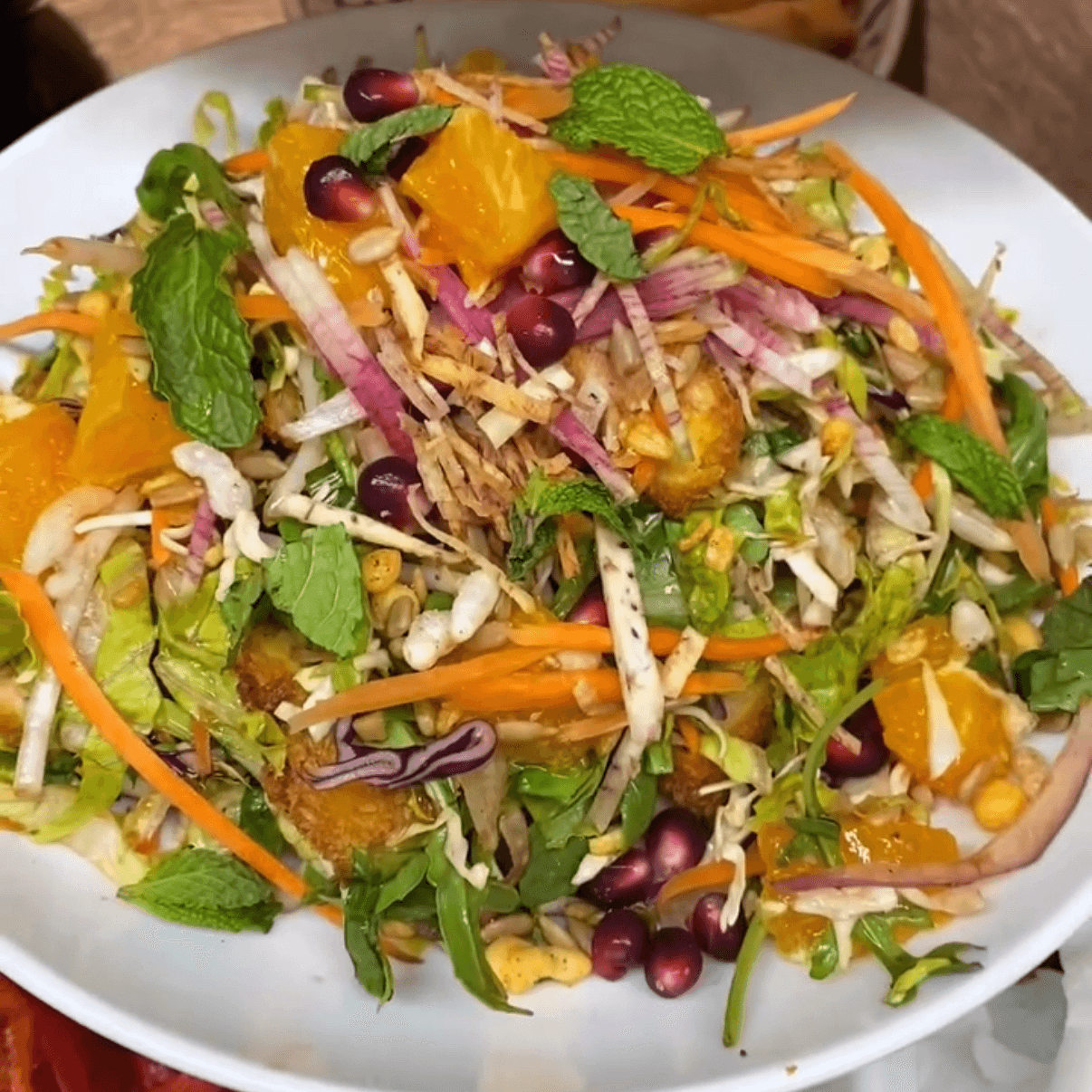 Chicken Citrus Chopped Salad.