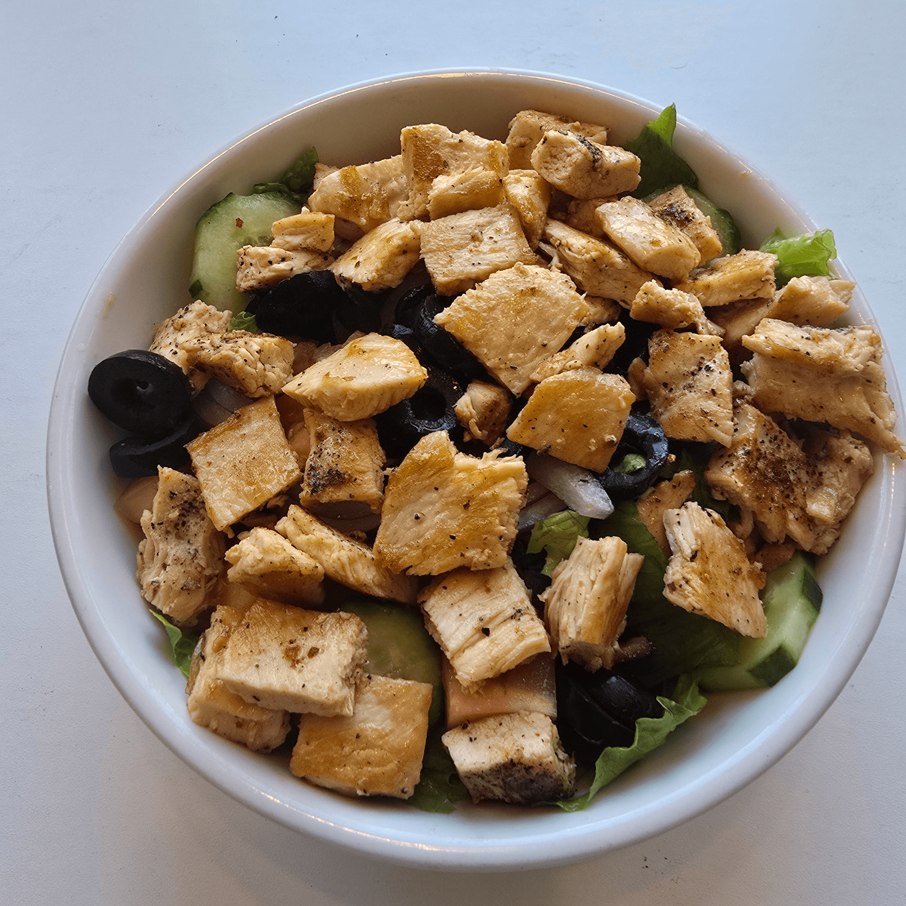 Grilled Chicken Salad.