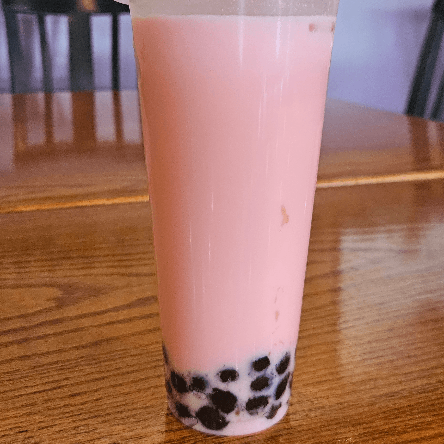 Strawberry Boba Tea.
