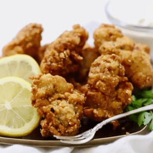 Fried Oyster Dinner.