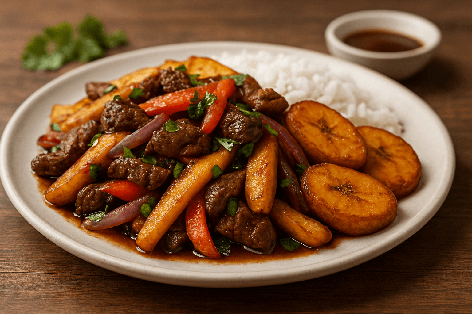 Lomito Saltado.