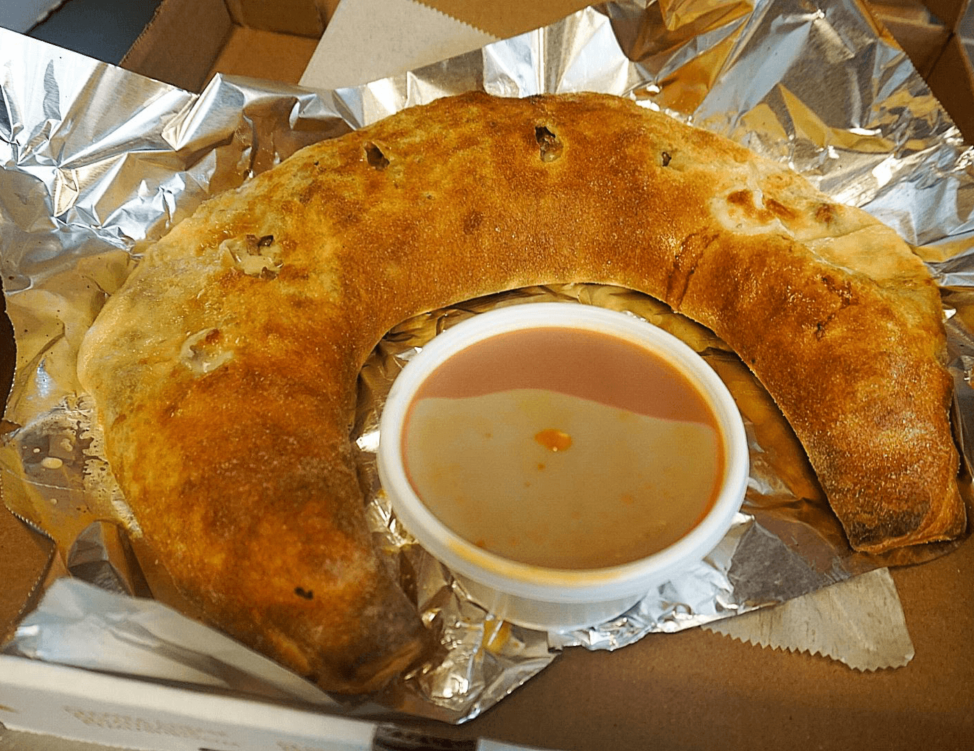 Cheese Stromboli (Large).