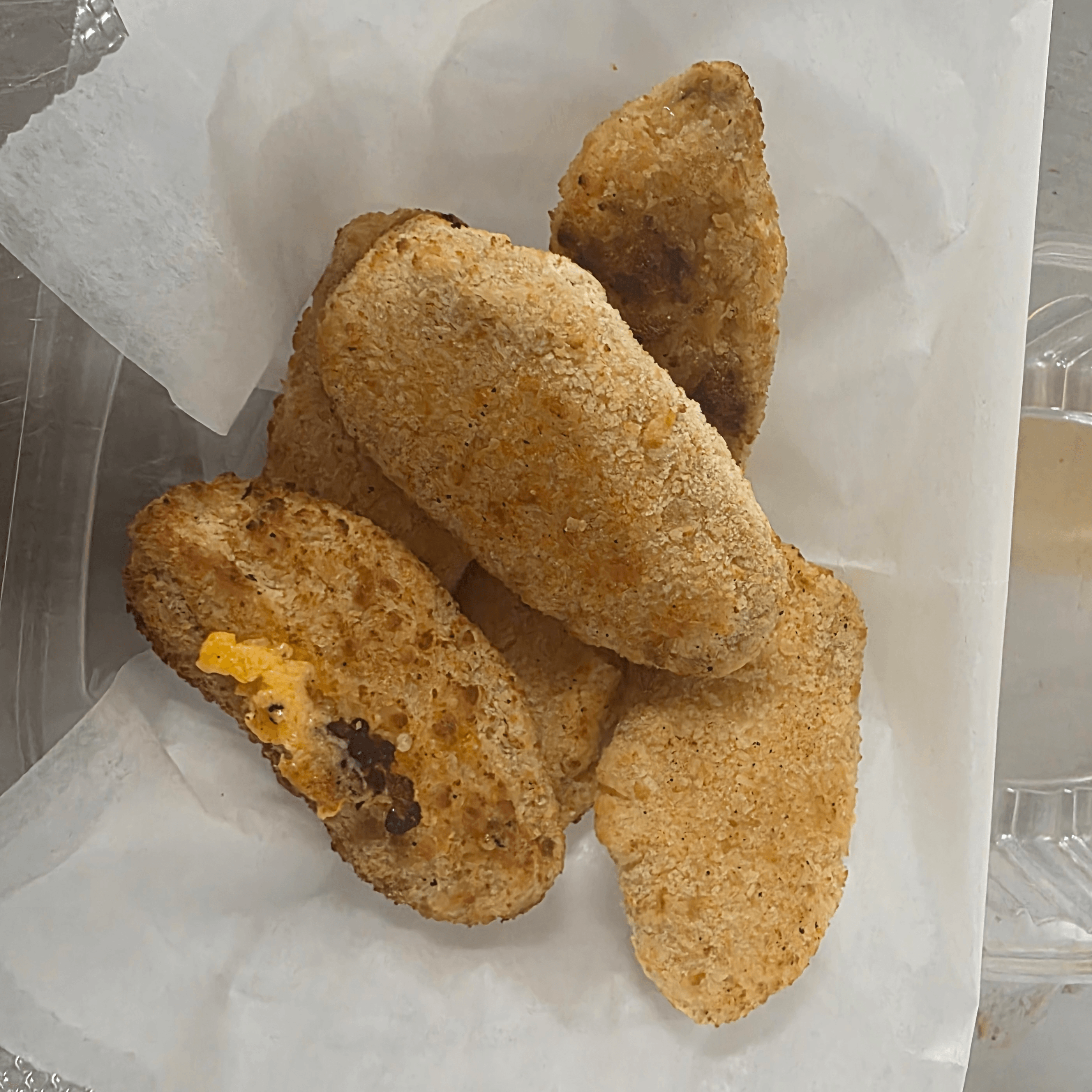 Cheddar Cheese Jalapeno Poppers.