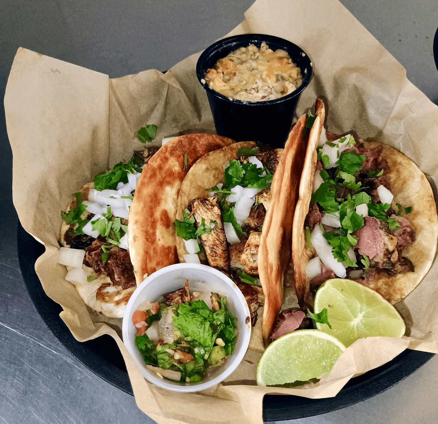 BBQ Street Taco Trio.