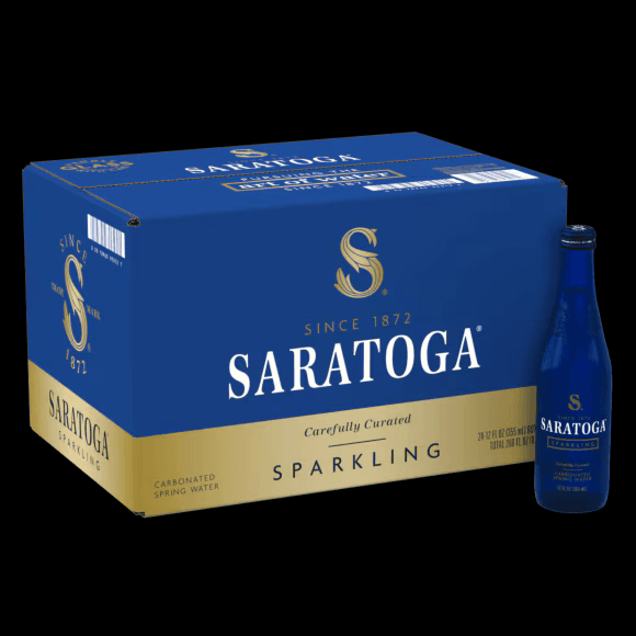 Saratoga Water- Sparkling.