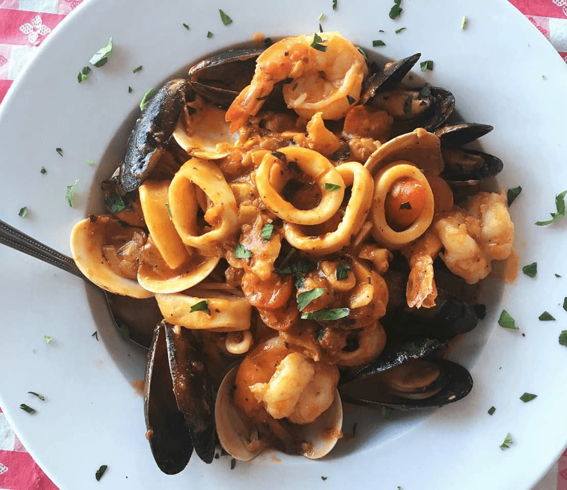Linguini Frutti Di Mare.