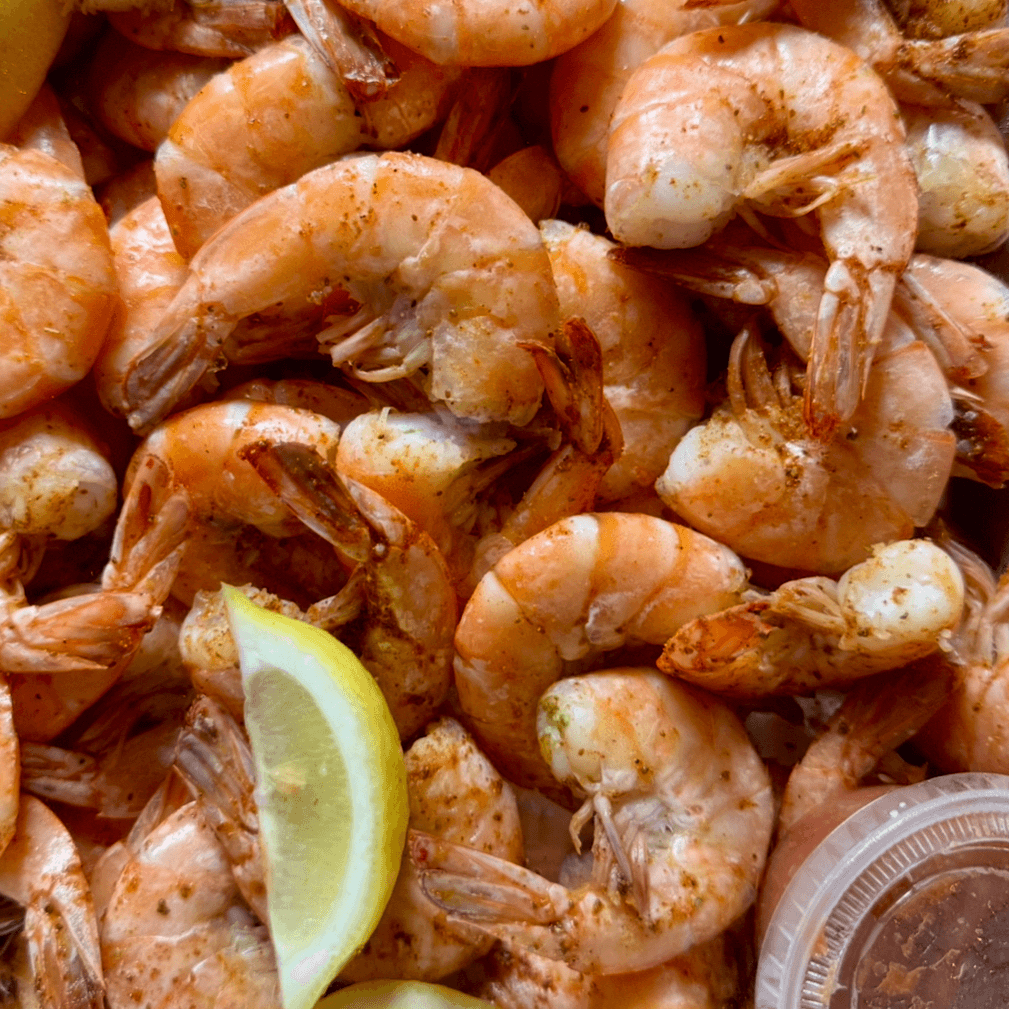 Fresh Gulf Shrimp (1lbs).