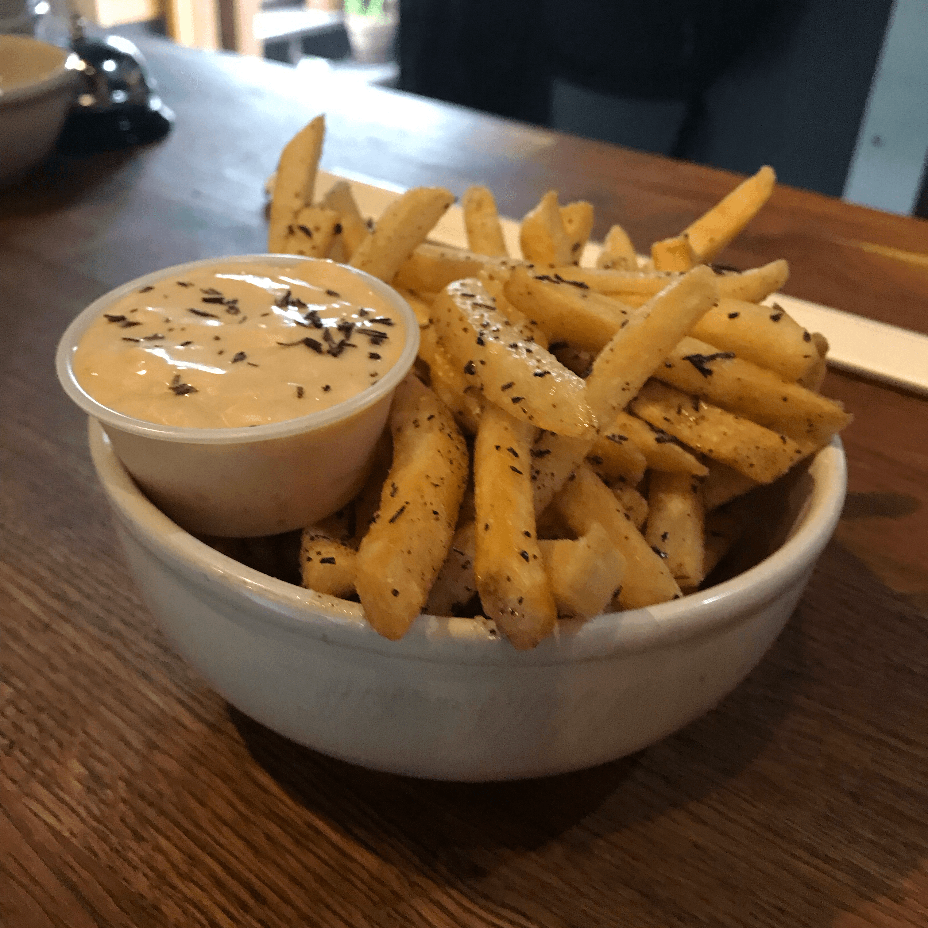 Rosemary-Truffle Fries (gf/veg).