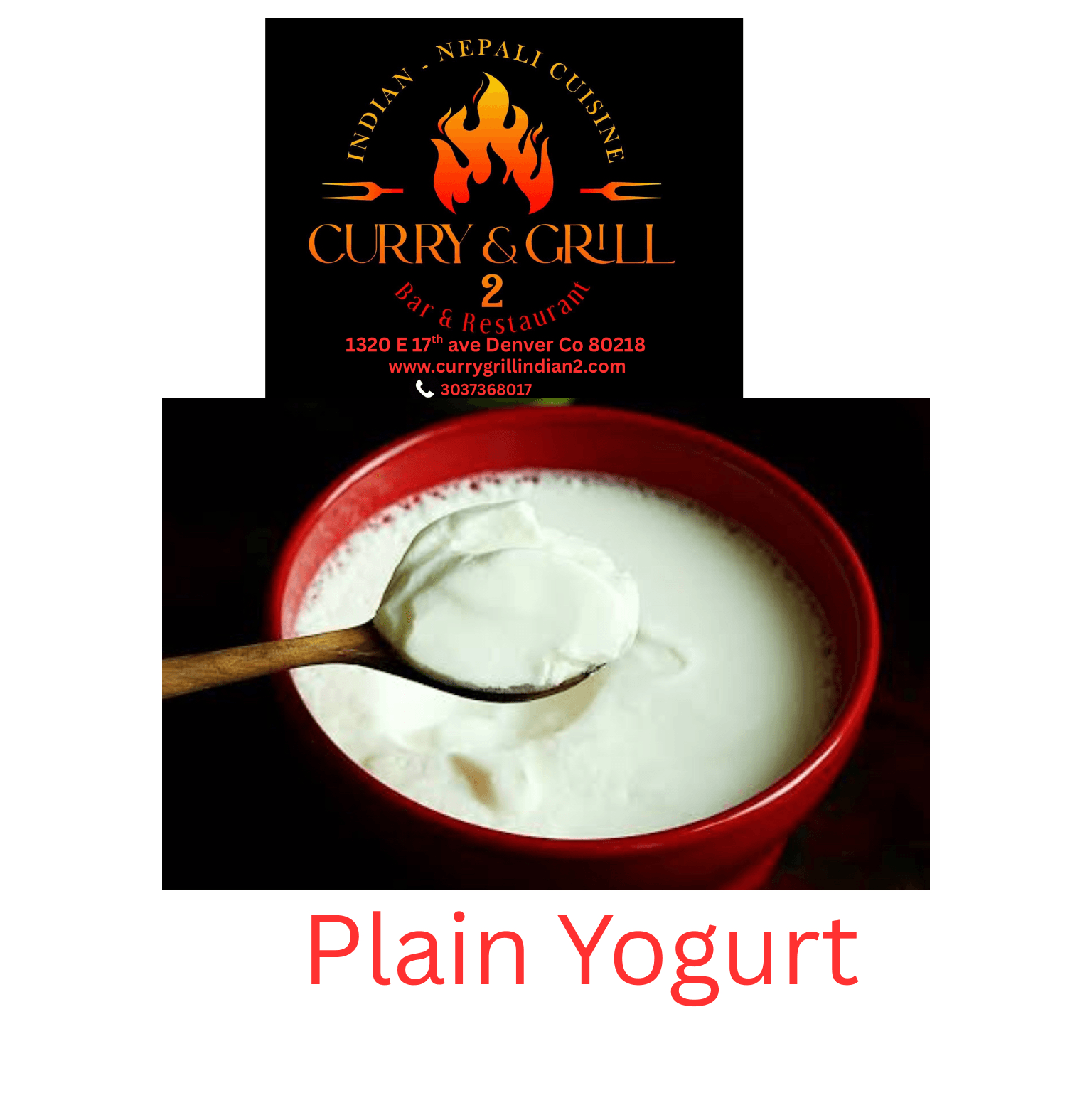Plain Yogurt.